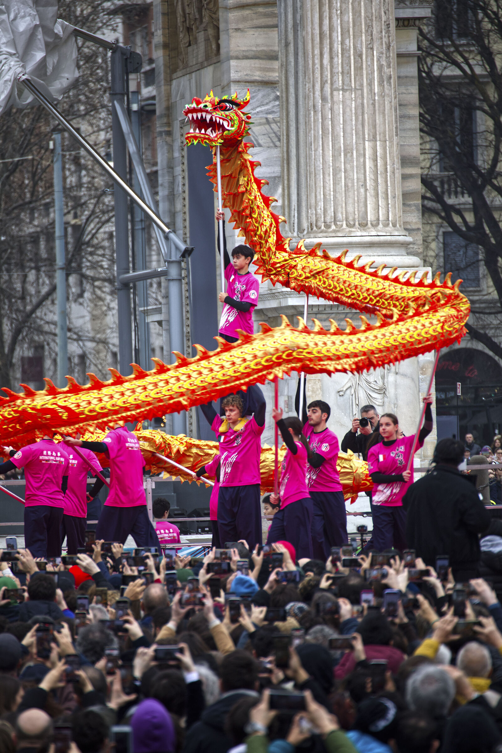 Capodanno Cinese all'Arco della Pace - Dragone