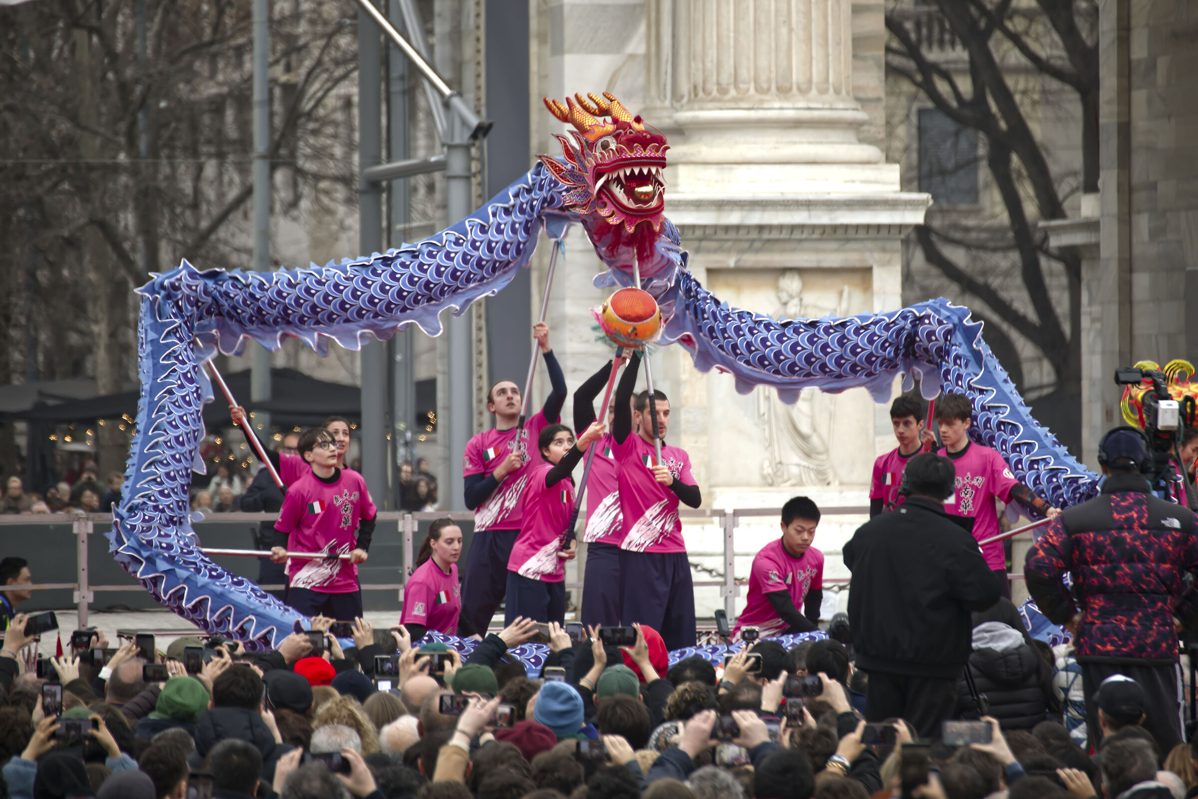 Arco della Pace - Dragone - Capodanno Cinese
