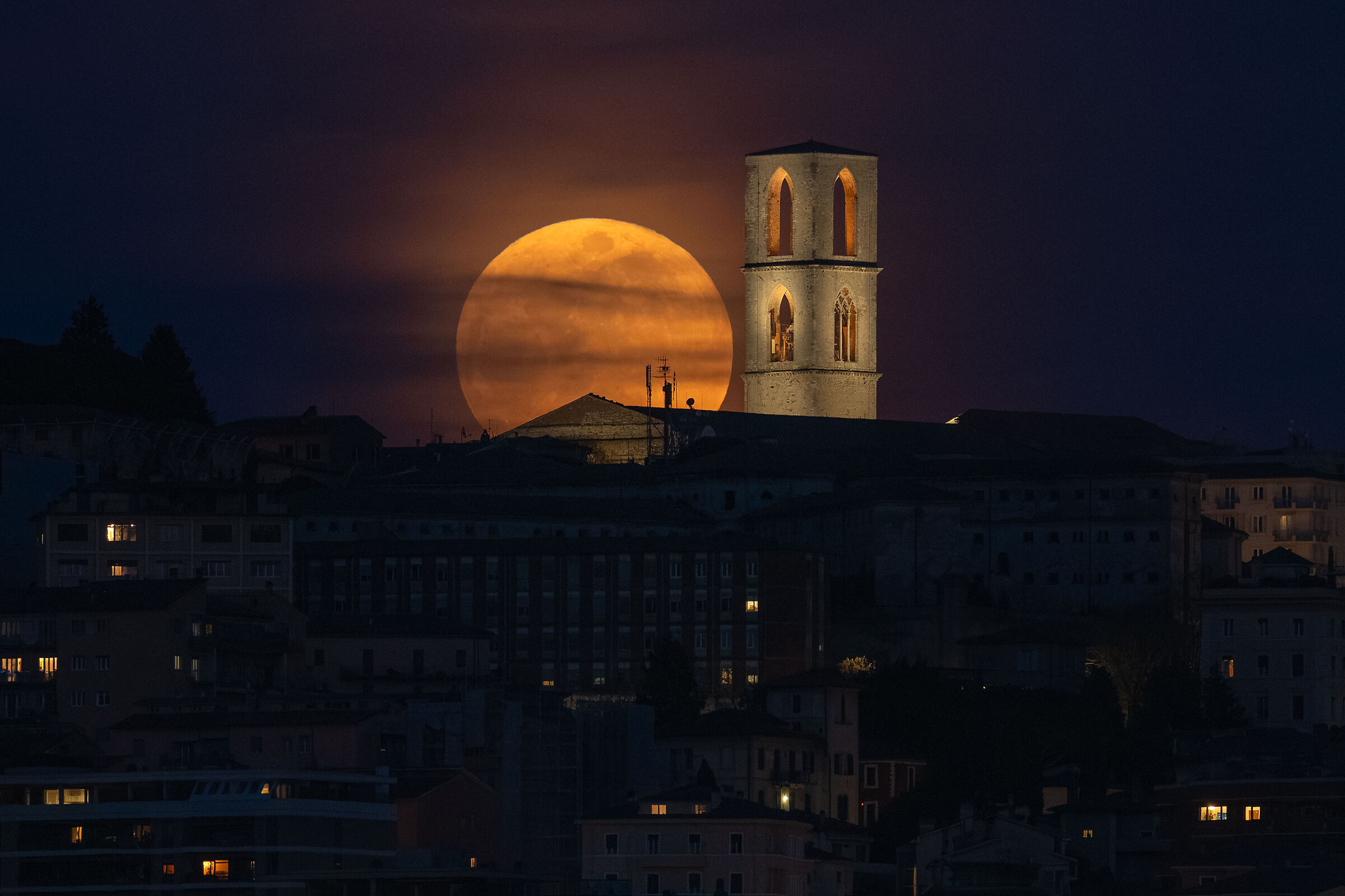 Veiled Full Moon