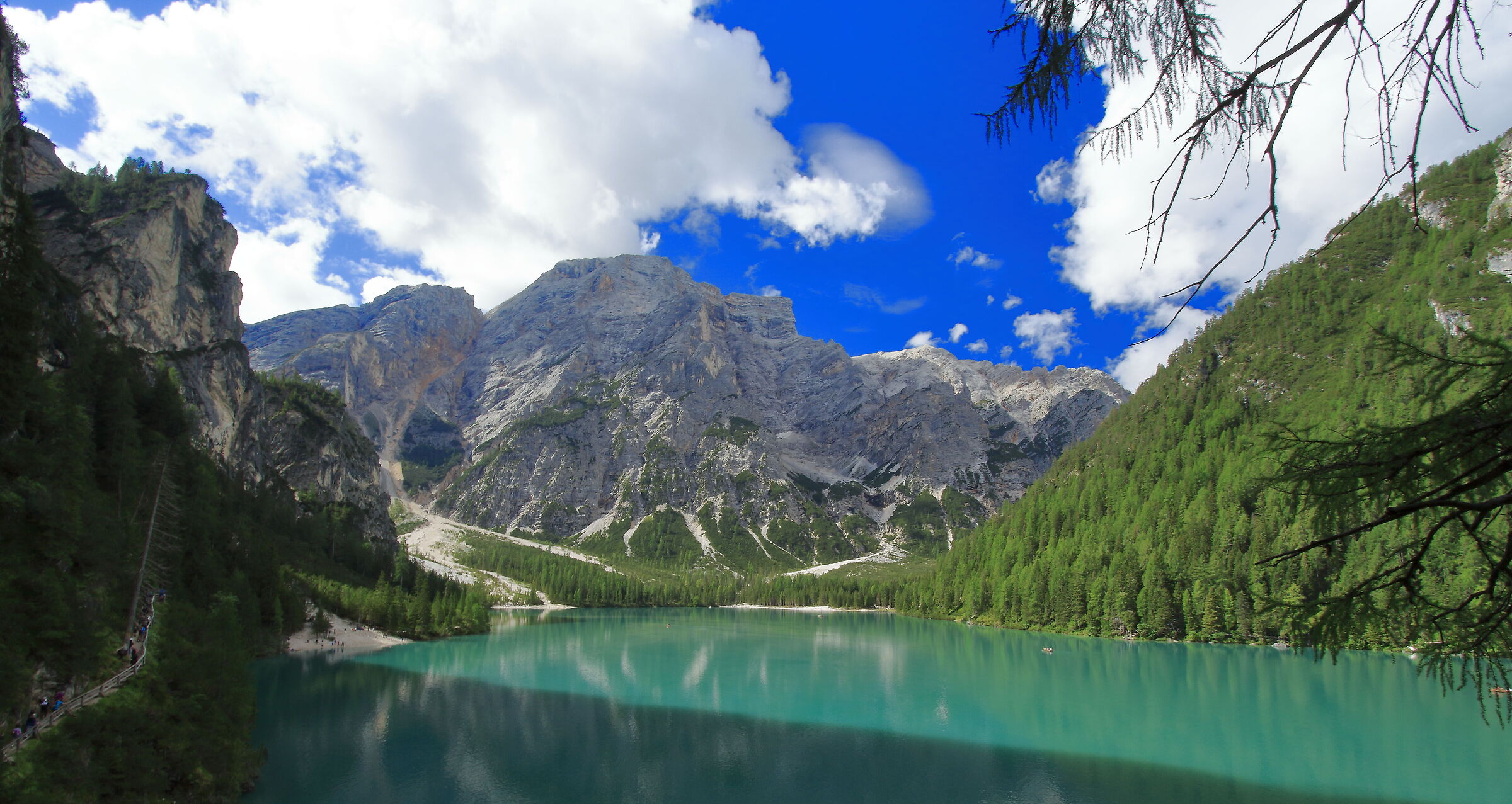 Panoram of Lake Breies