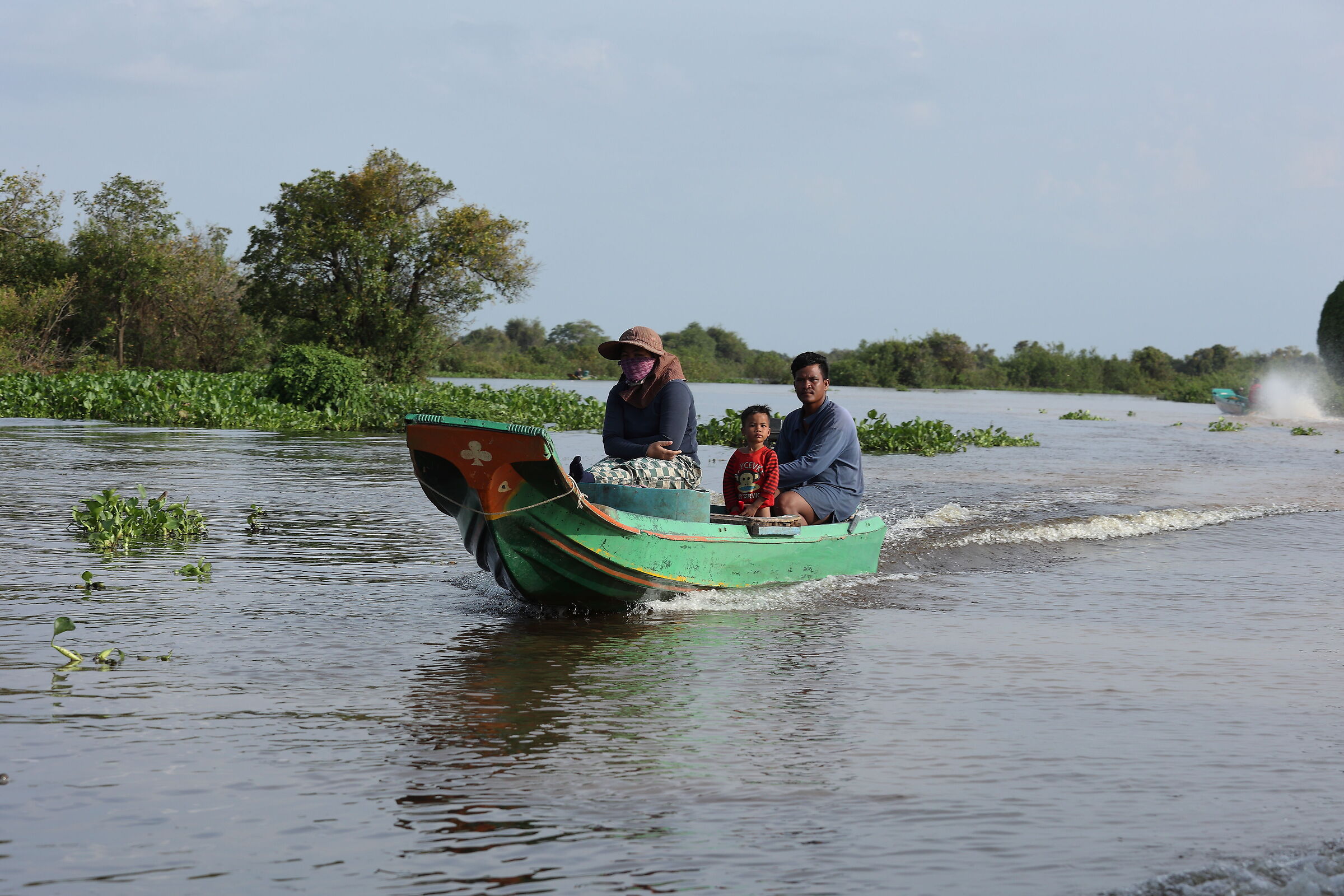 Vita quotidiana lungo il fiume