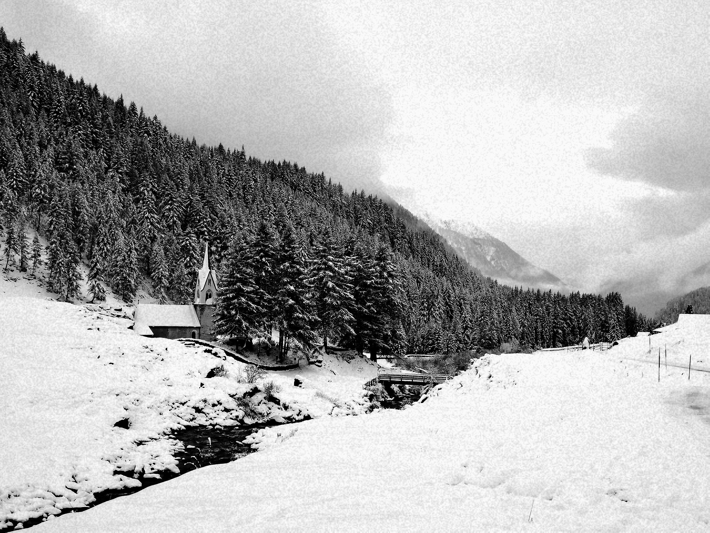 A Casere l'inverno non finisce mai.