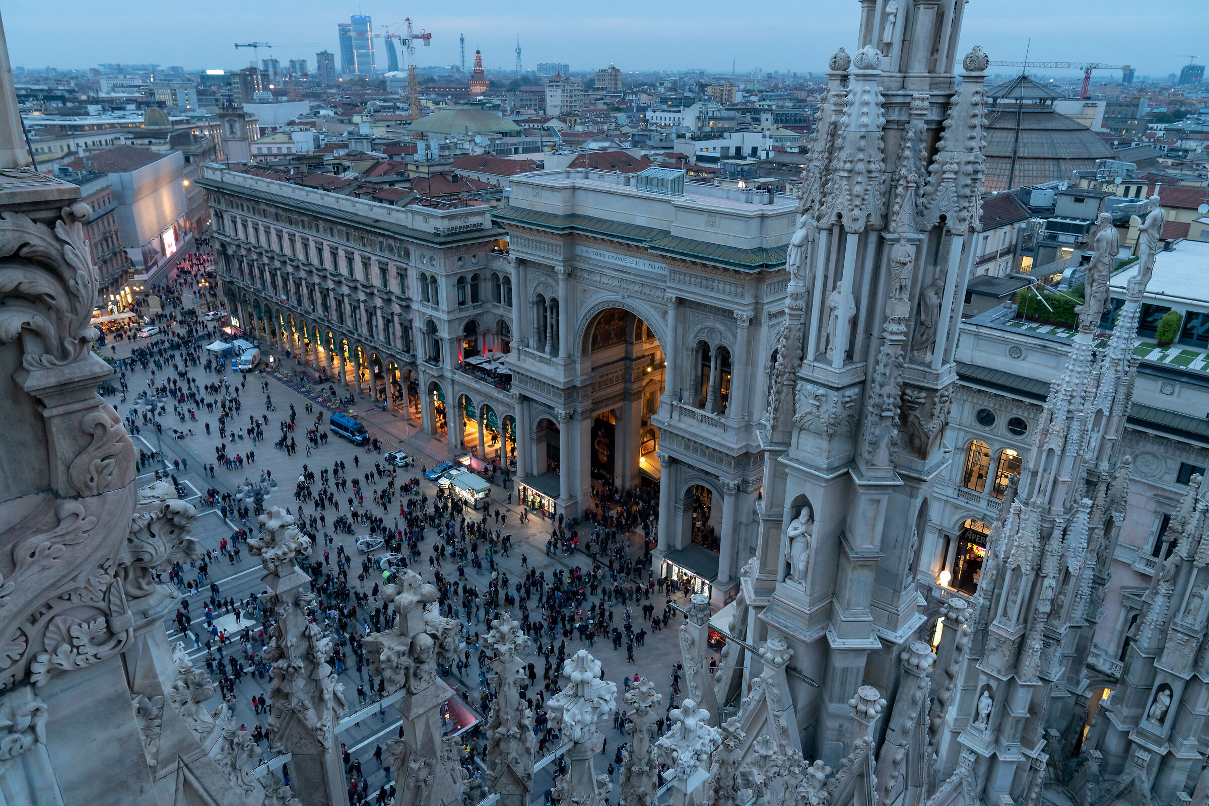Milano dall'alto