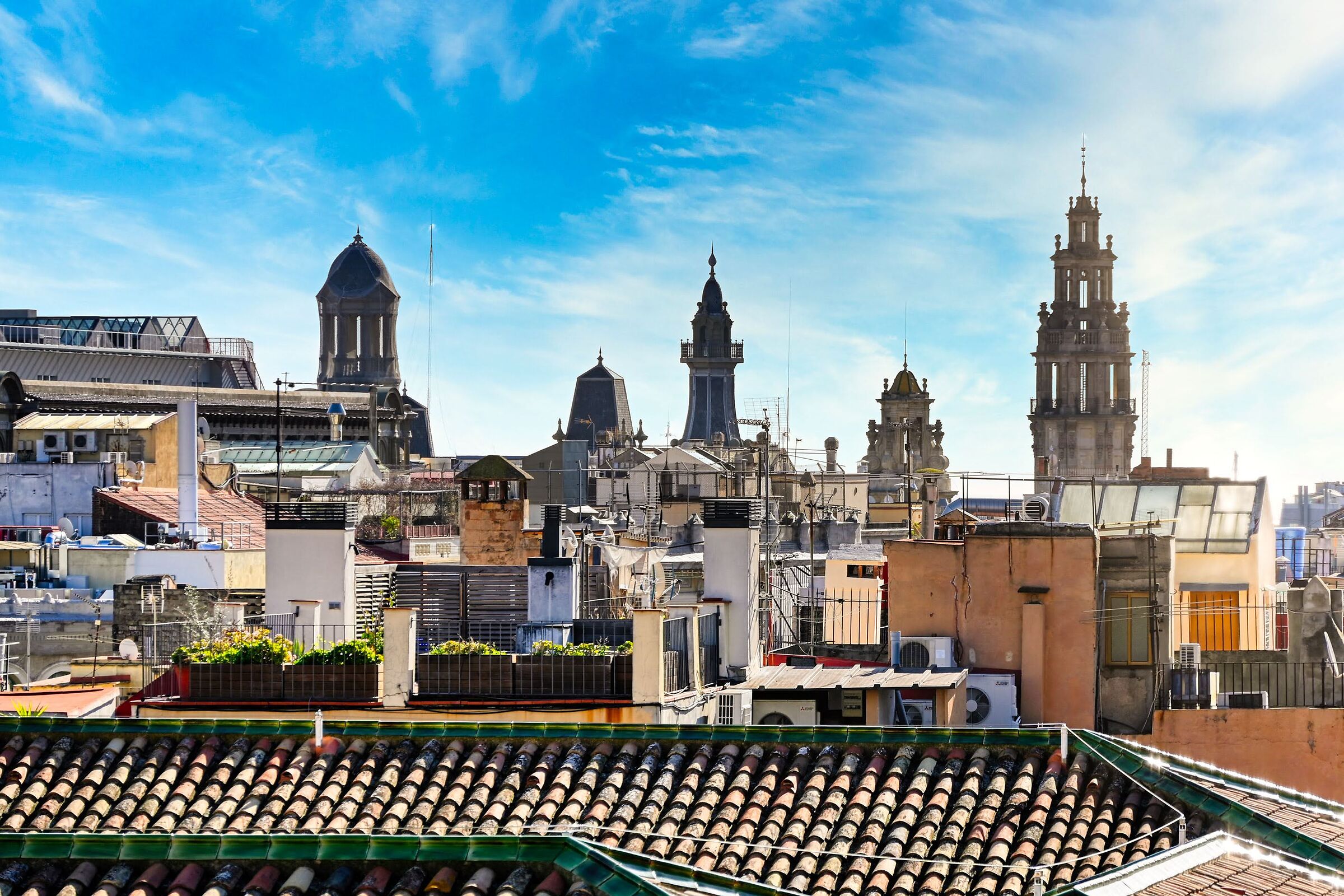 Una veduta di Barcellona