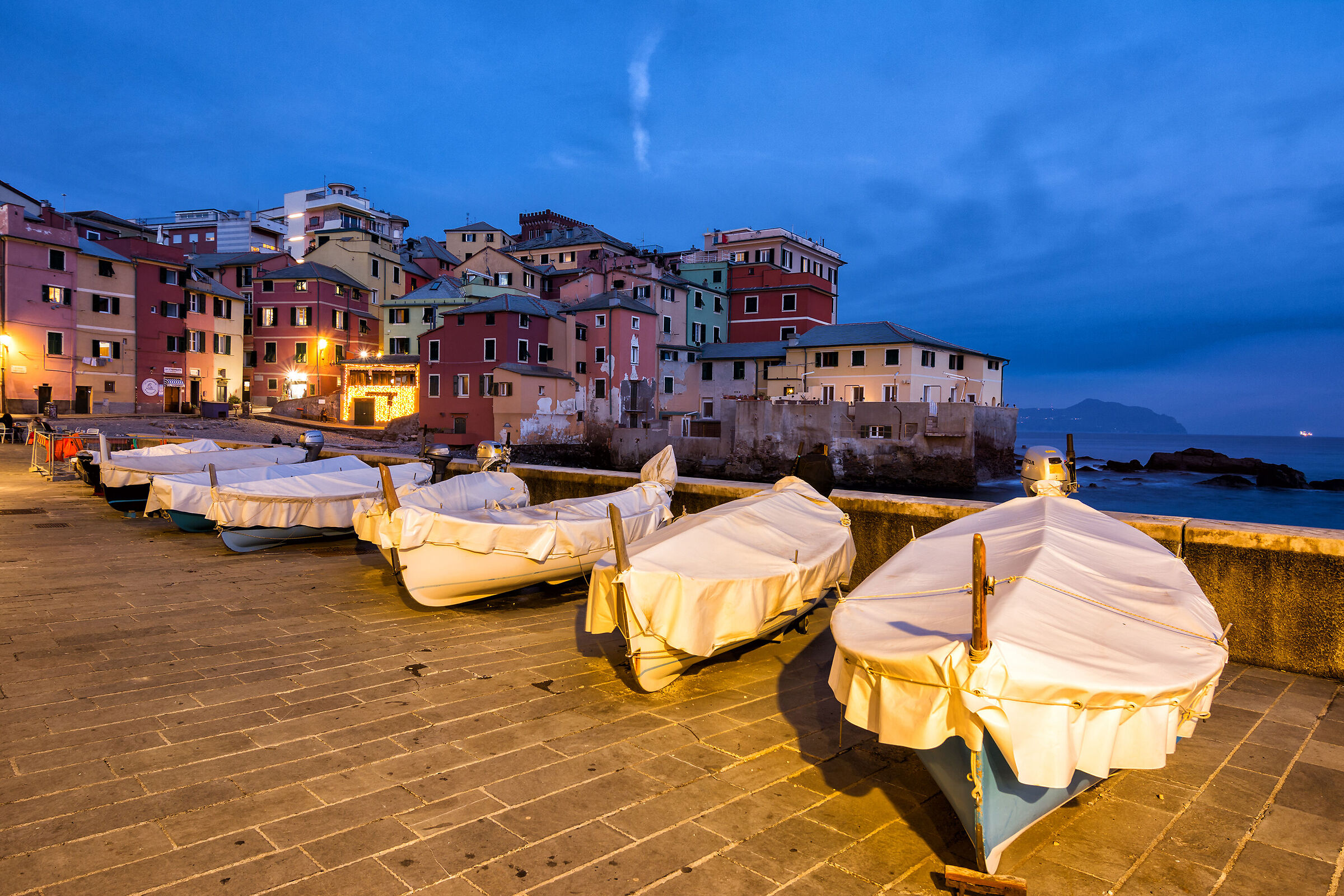 A quiet evening in Boccadasse