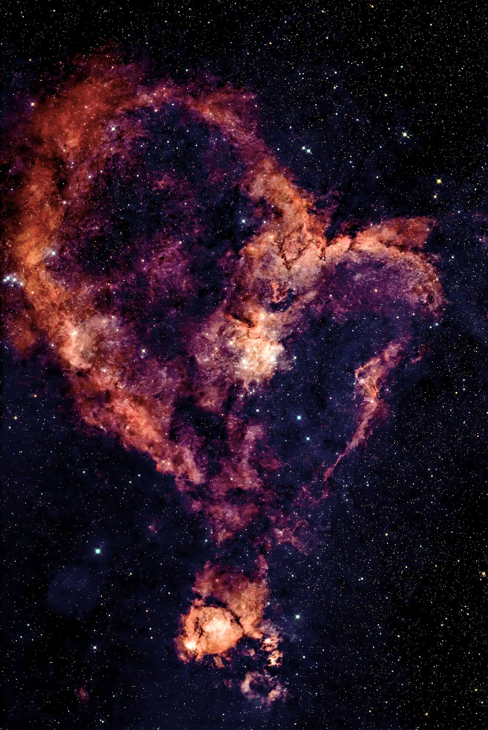 ic1805 Nebulosa cuore