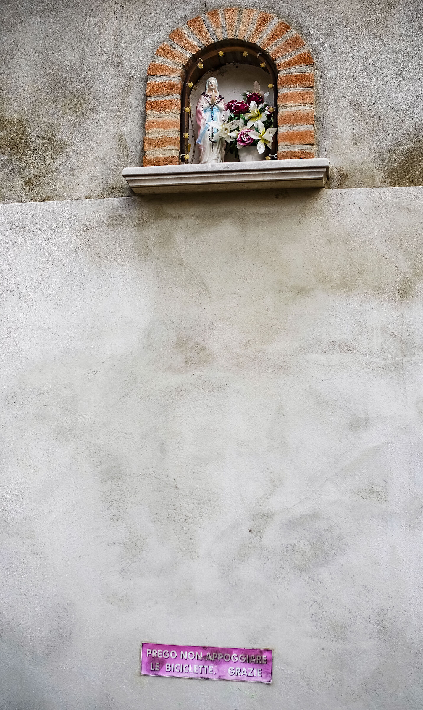 You always pray for something.