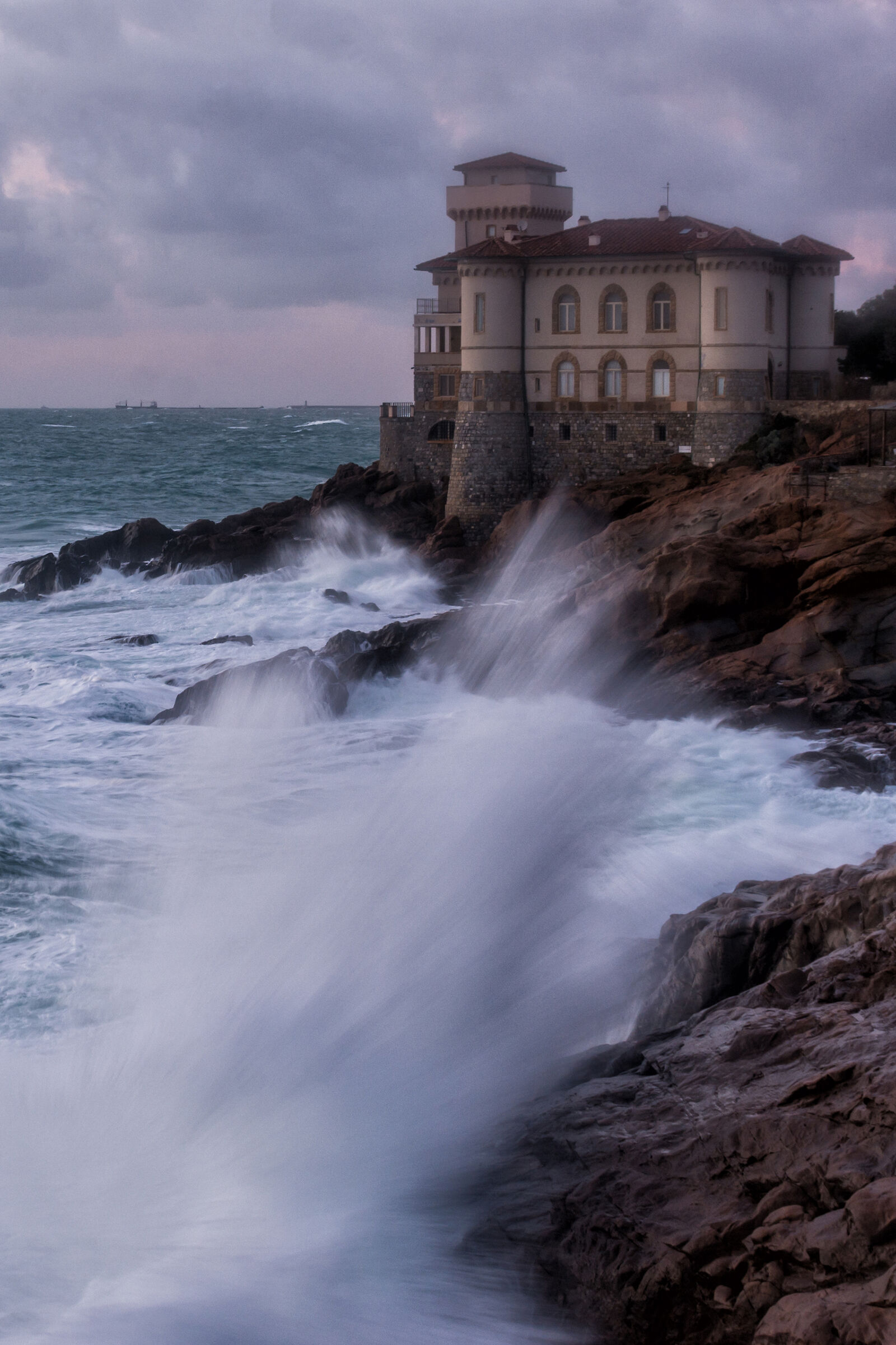 The beauty of a storm at the Boccale
