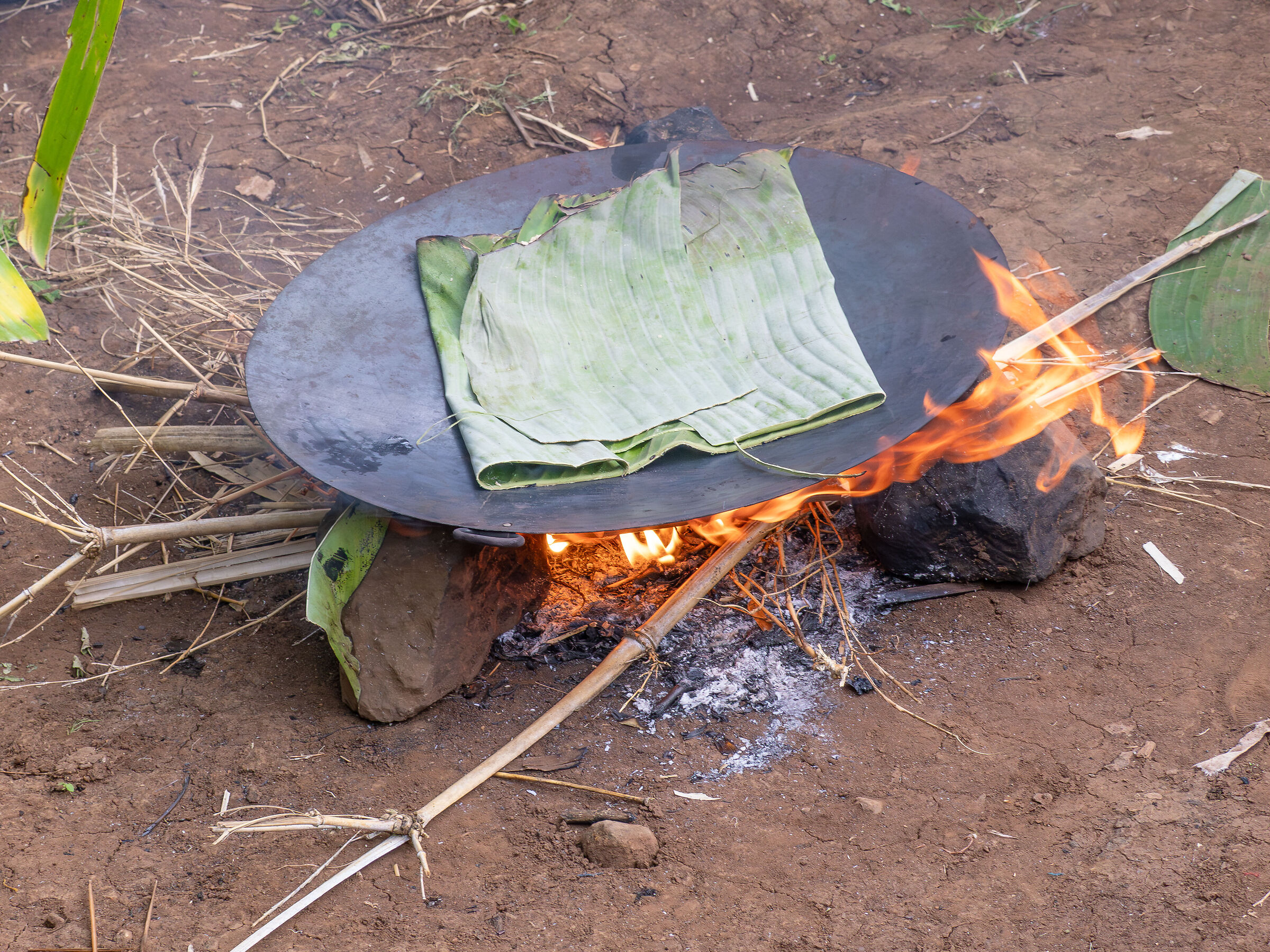 ...messo a cuocere...