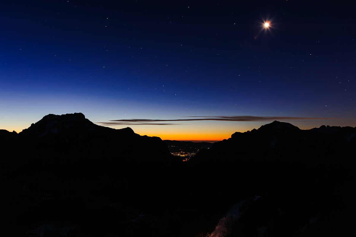 Sunrise at Col di Luna