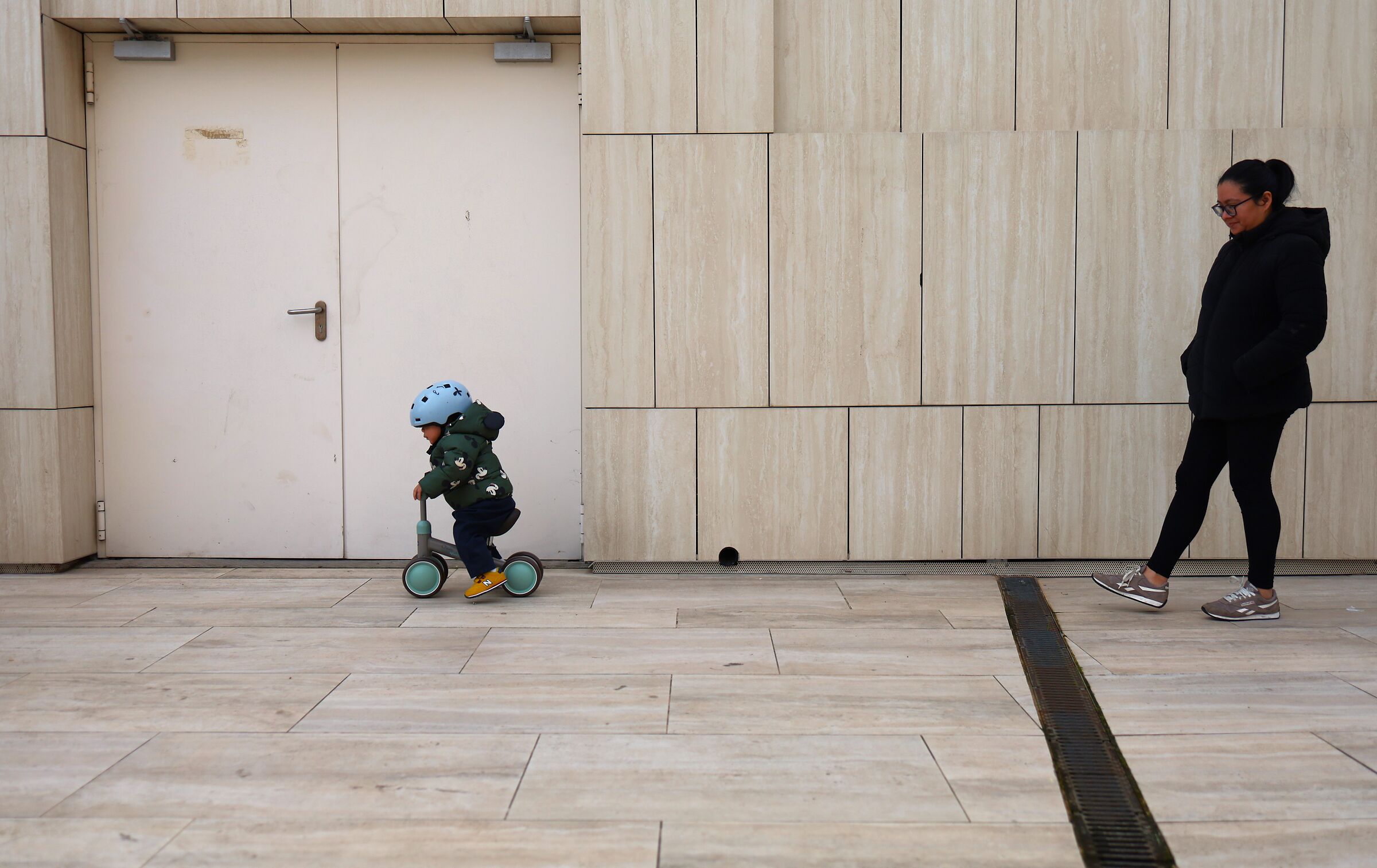 Safety first... Mum included