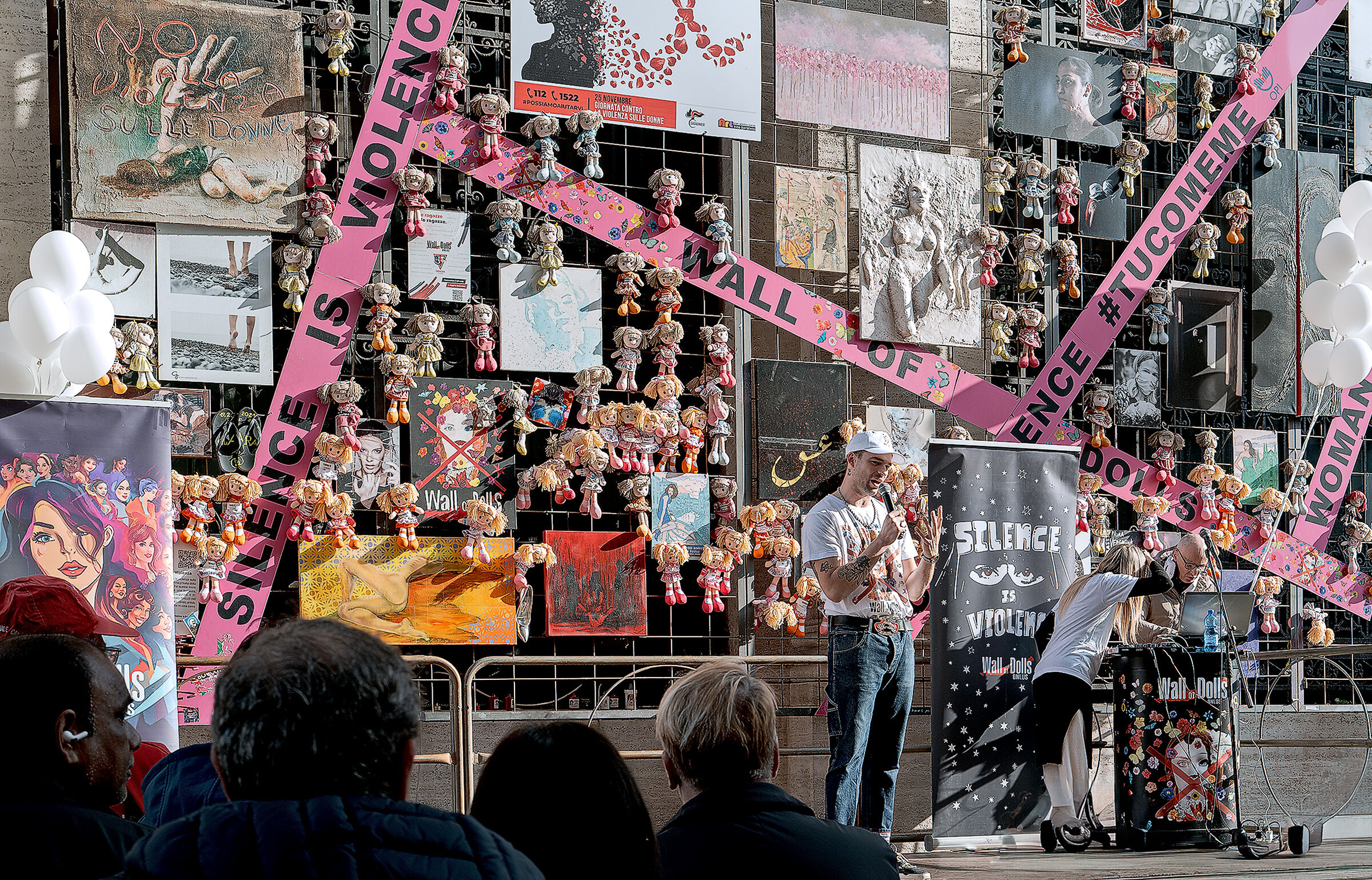 Against violence against women