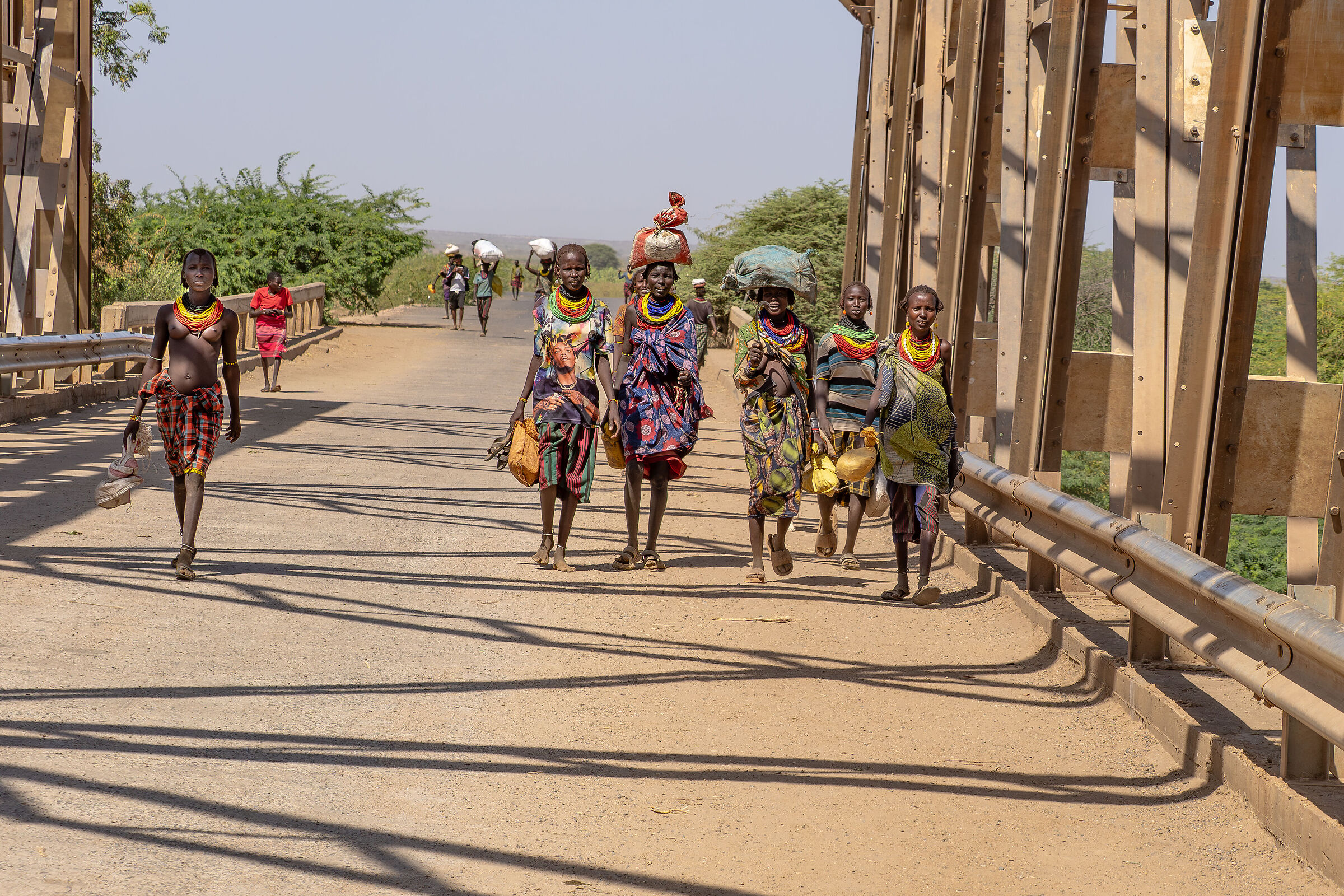 ...ritorno dal mercato!