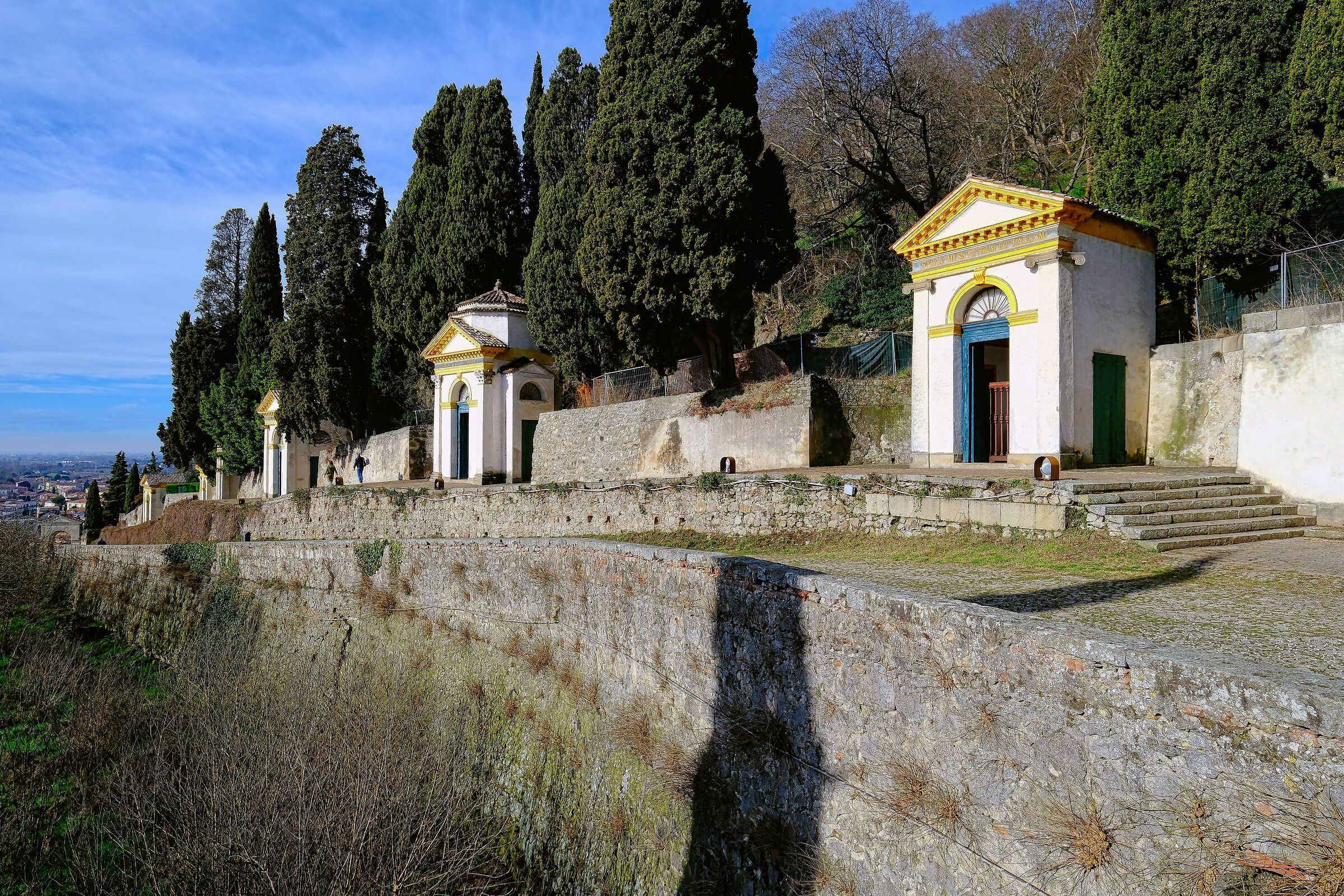 View of seven churches