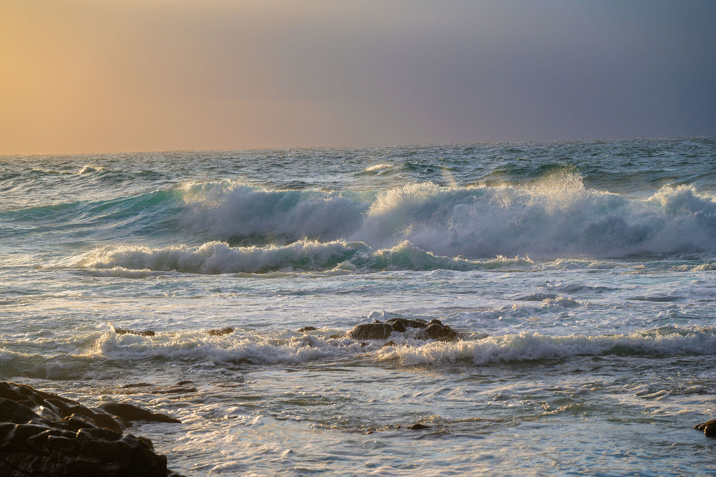Winter sea
