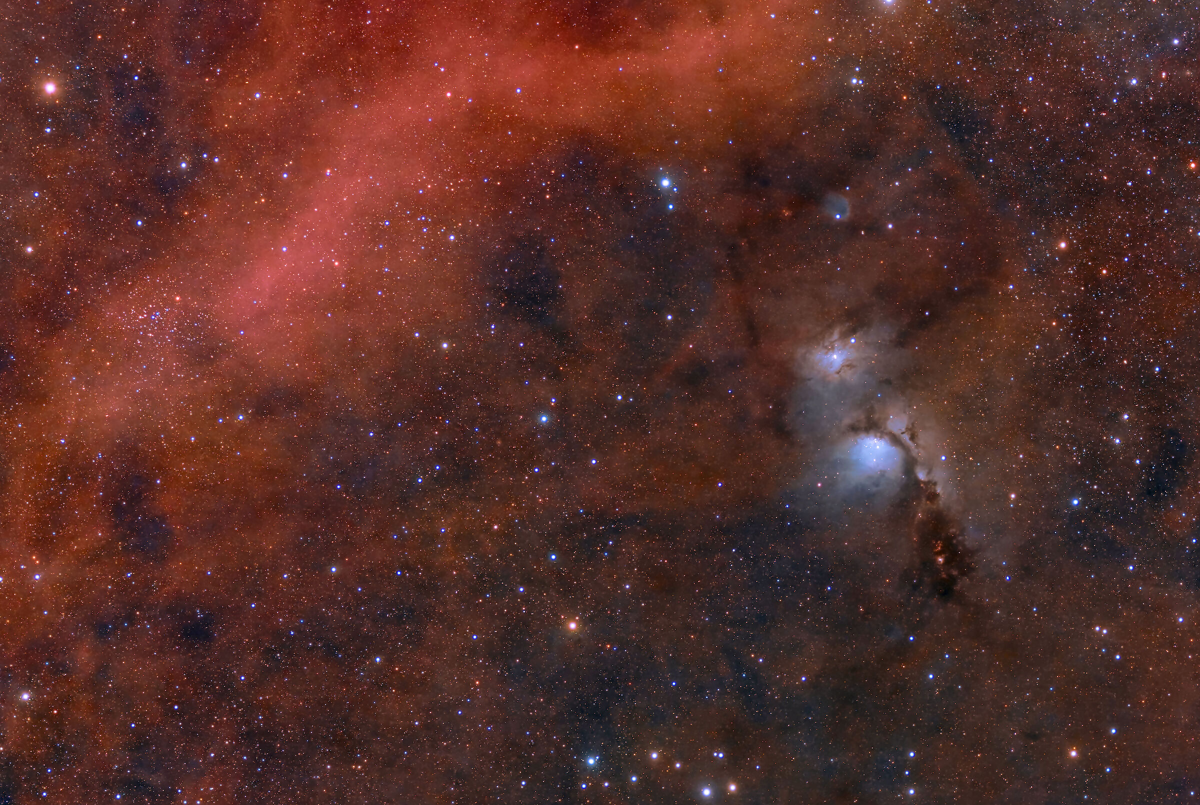 M78 and surroundings
