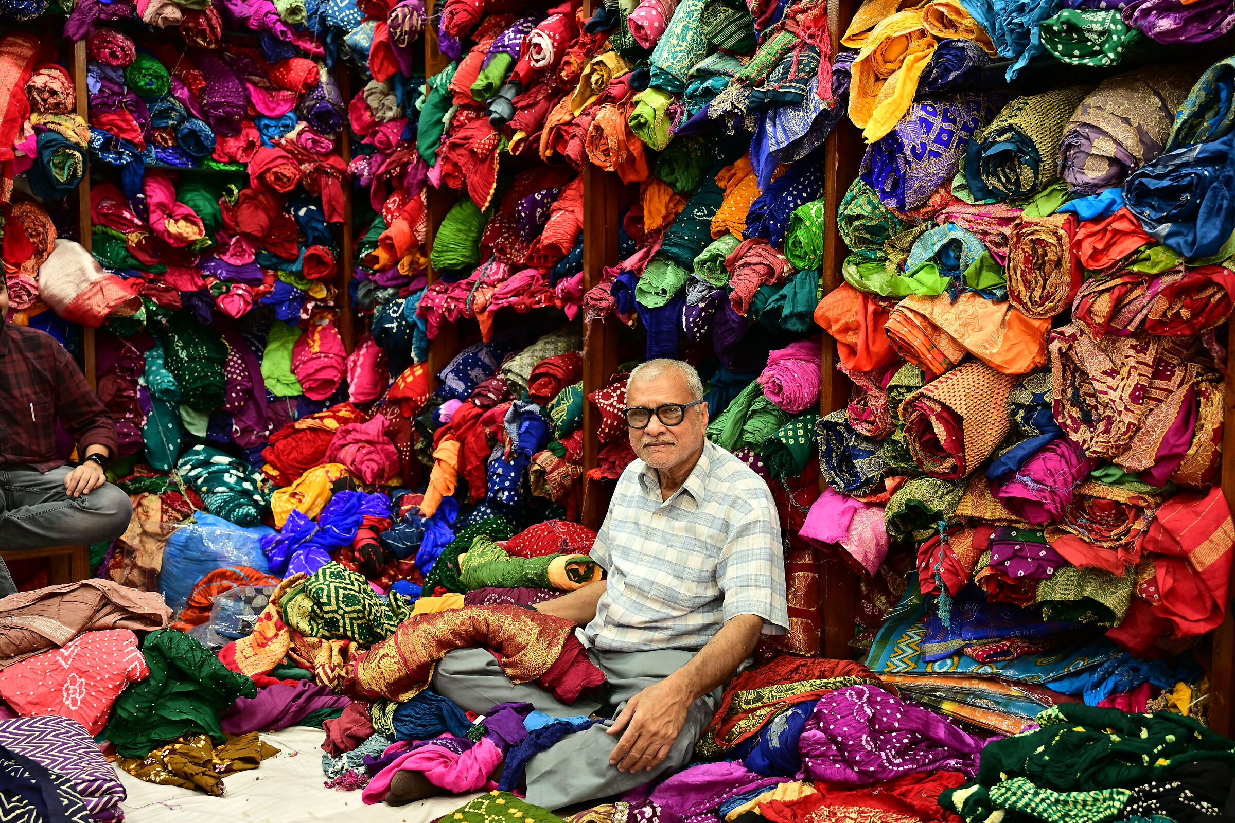 La bottega delle stoffe