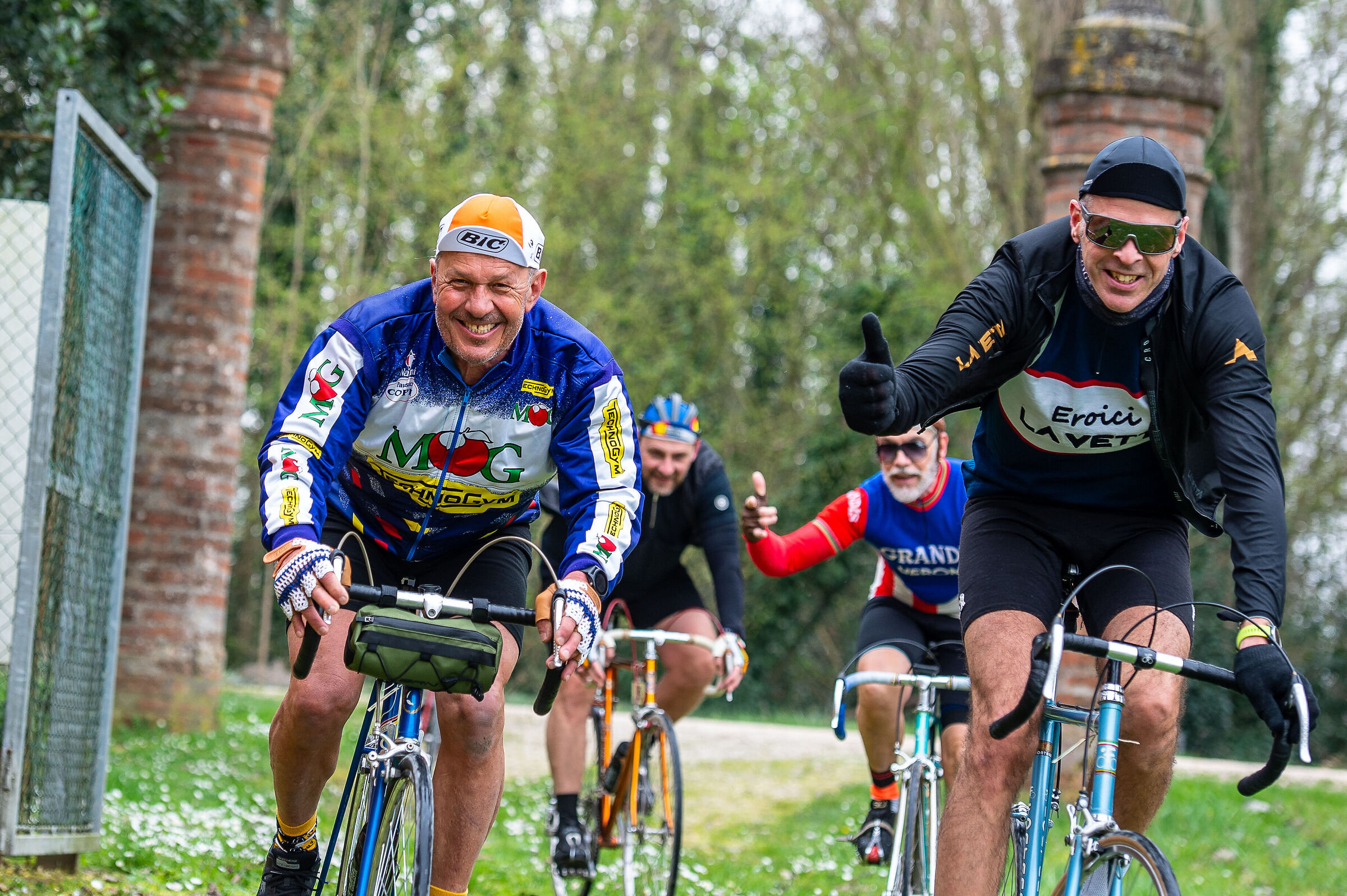 Pedaling with a smile