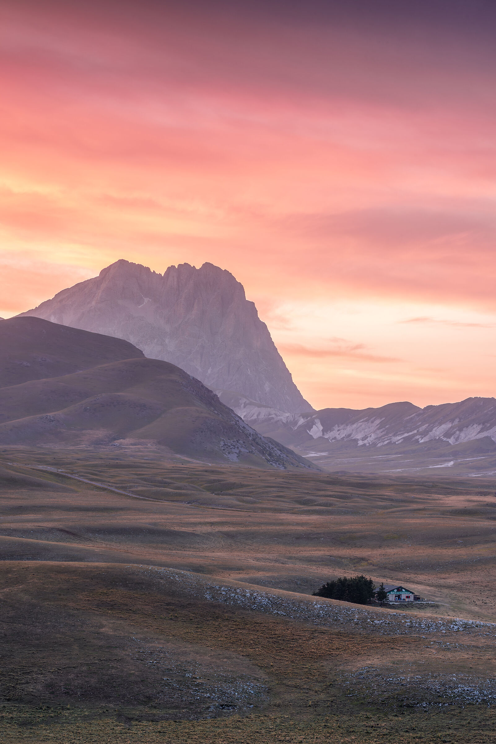 Tramonto al Gran Sasso