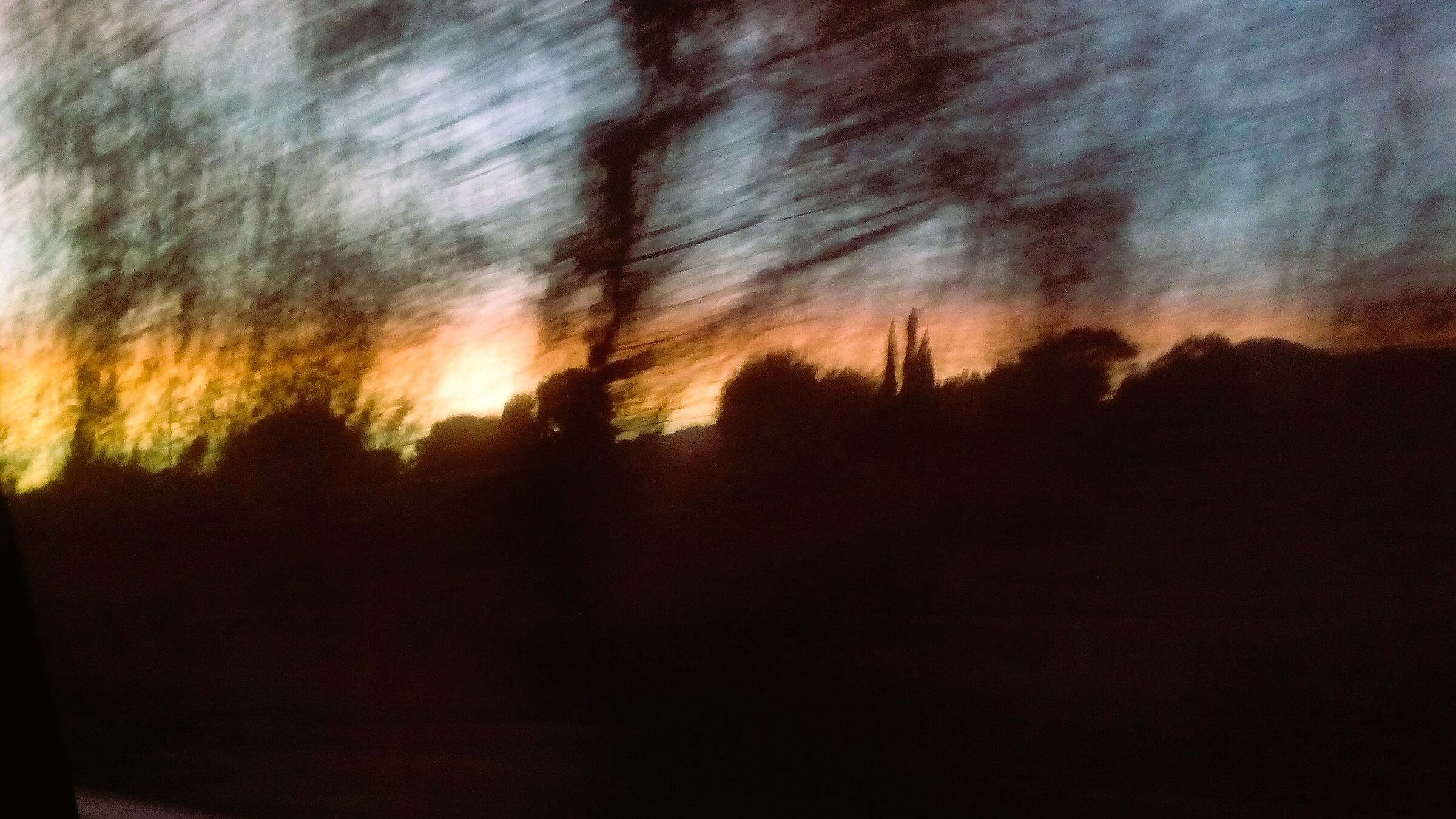 Di corsa al tramonto