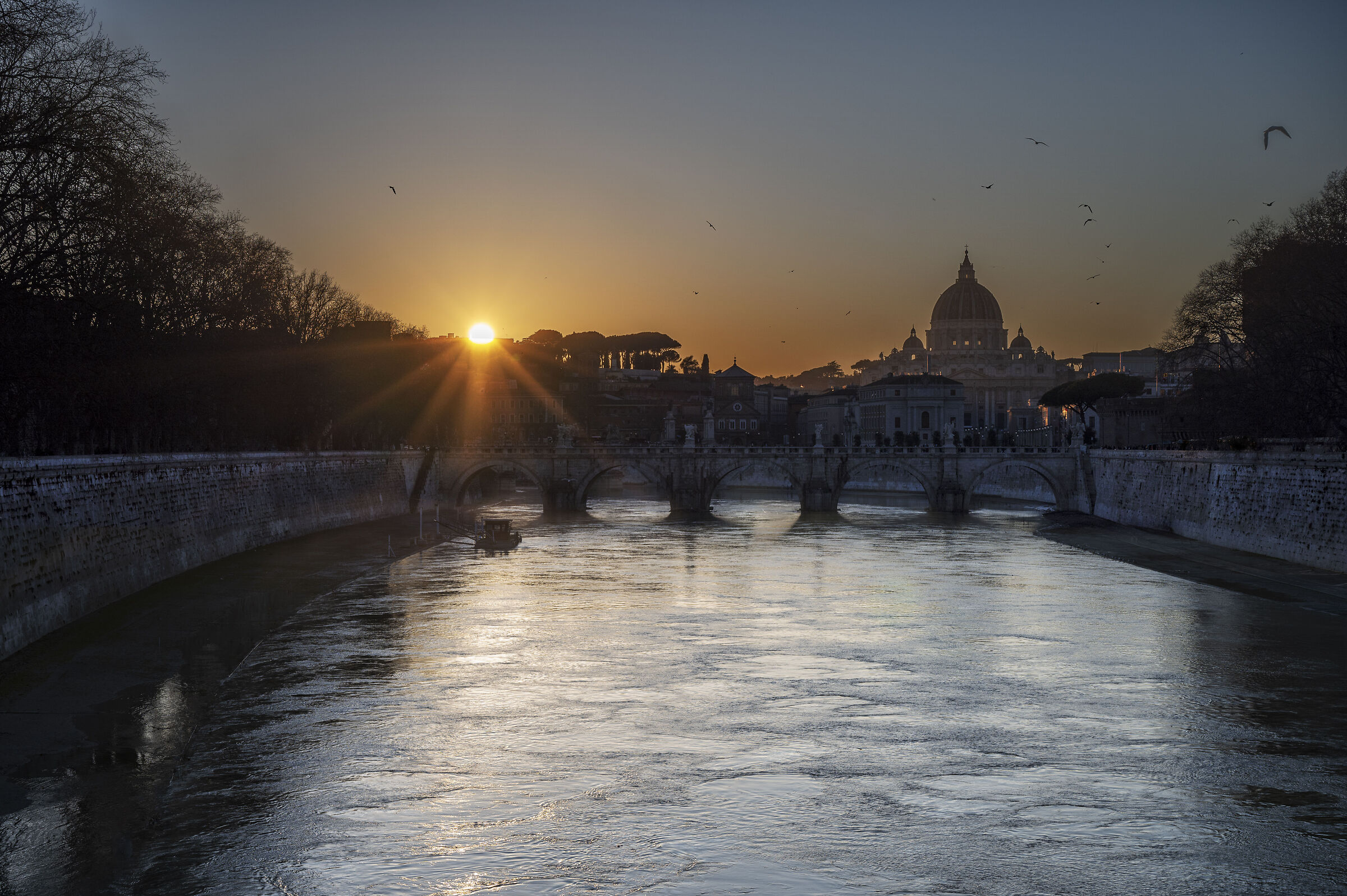 St. Peter's sunset