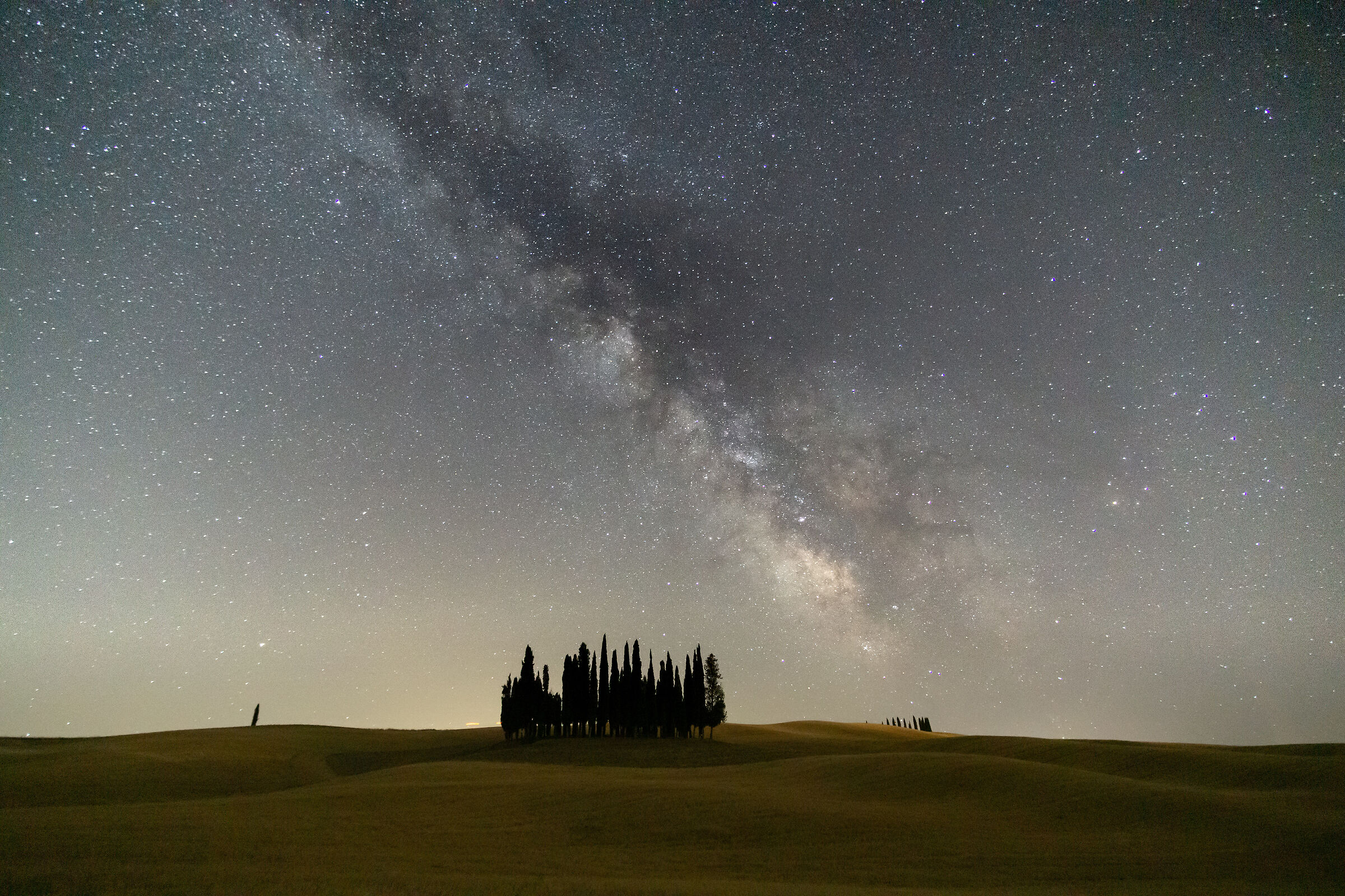 Via Lattea Cipressi San Quirico