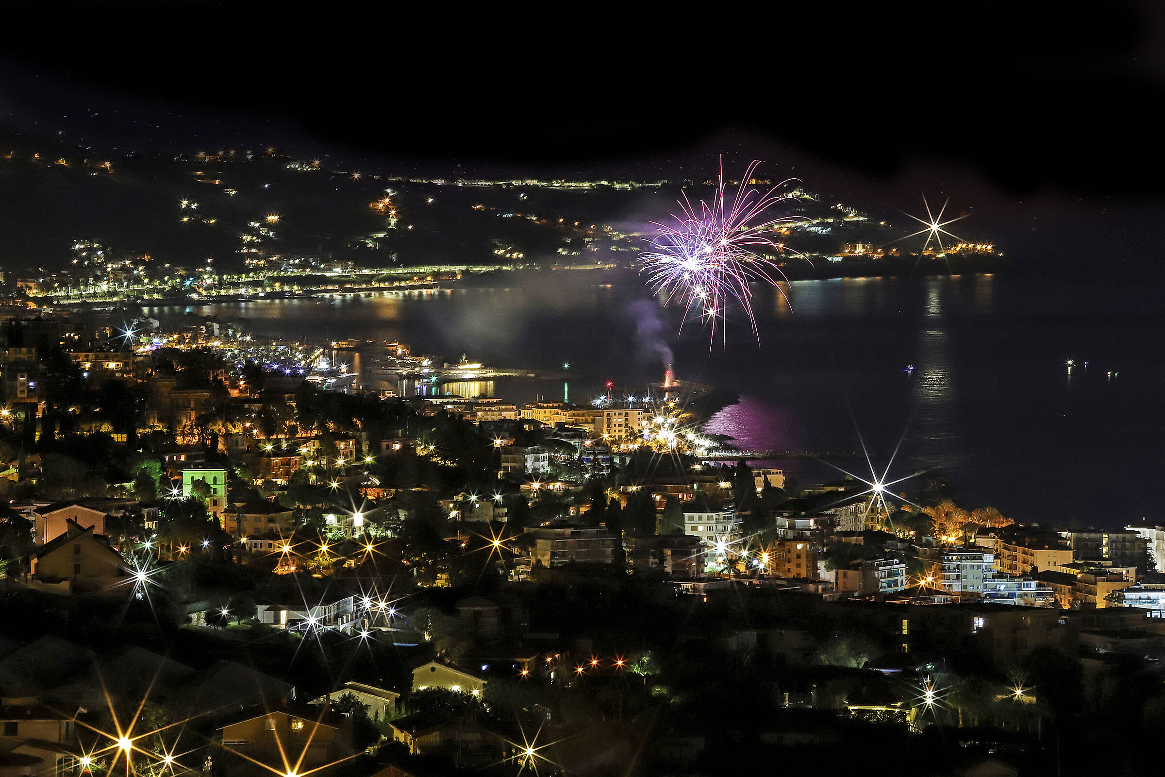 Sanremo by night