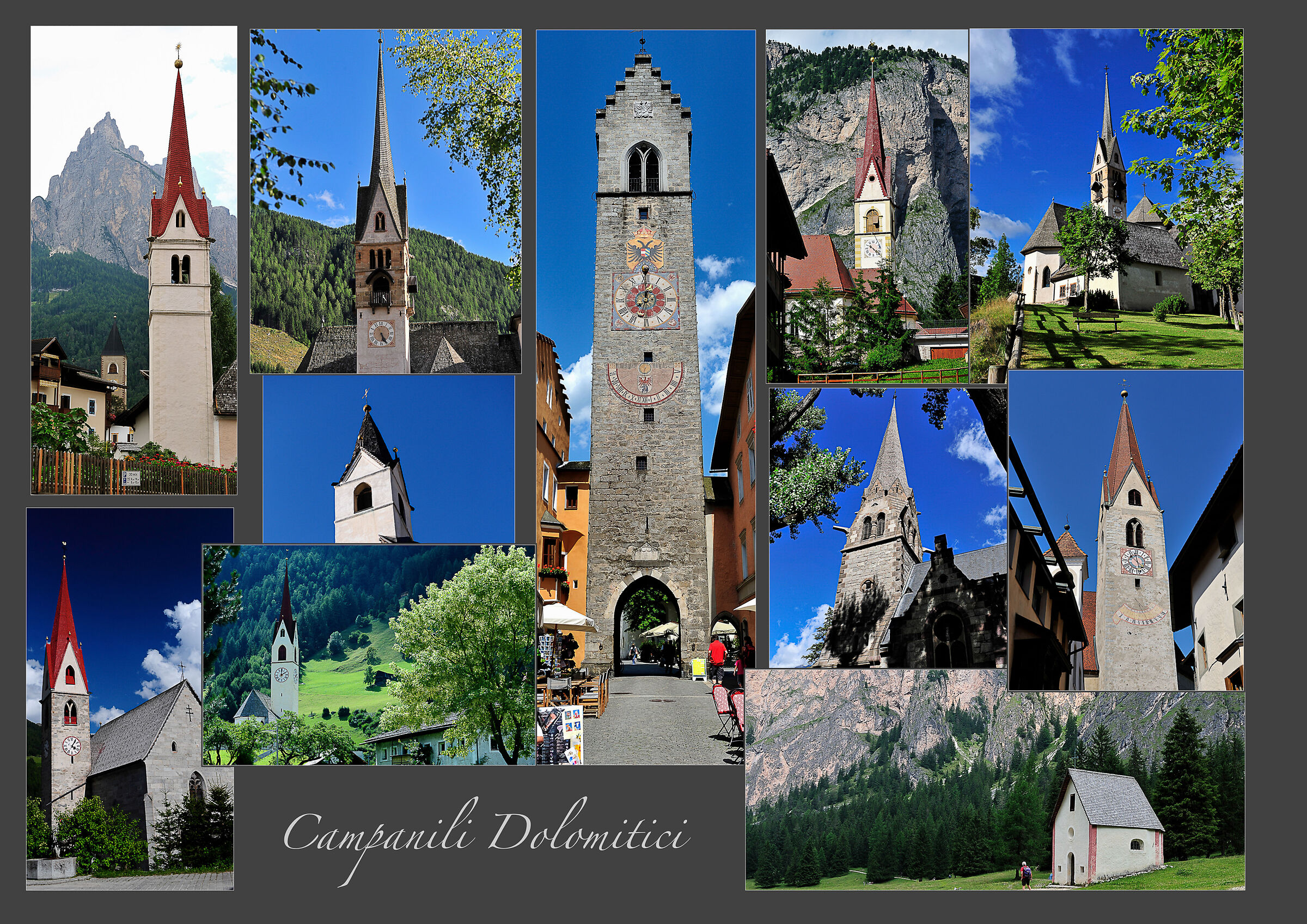 Dolomite bell towers