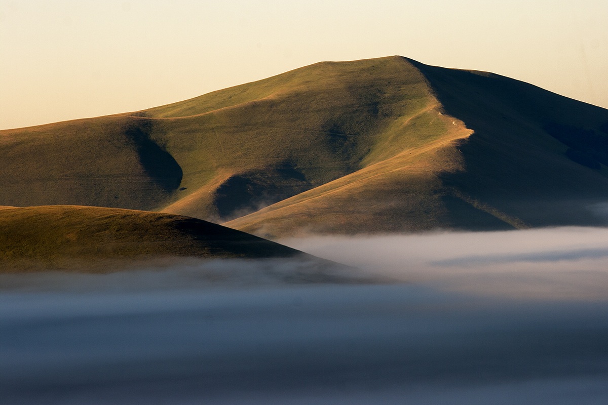 First light on the plain