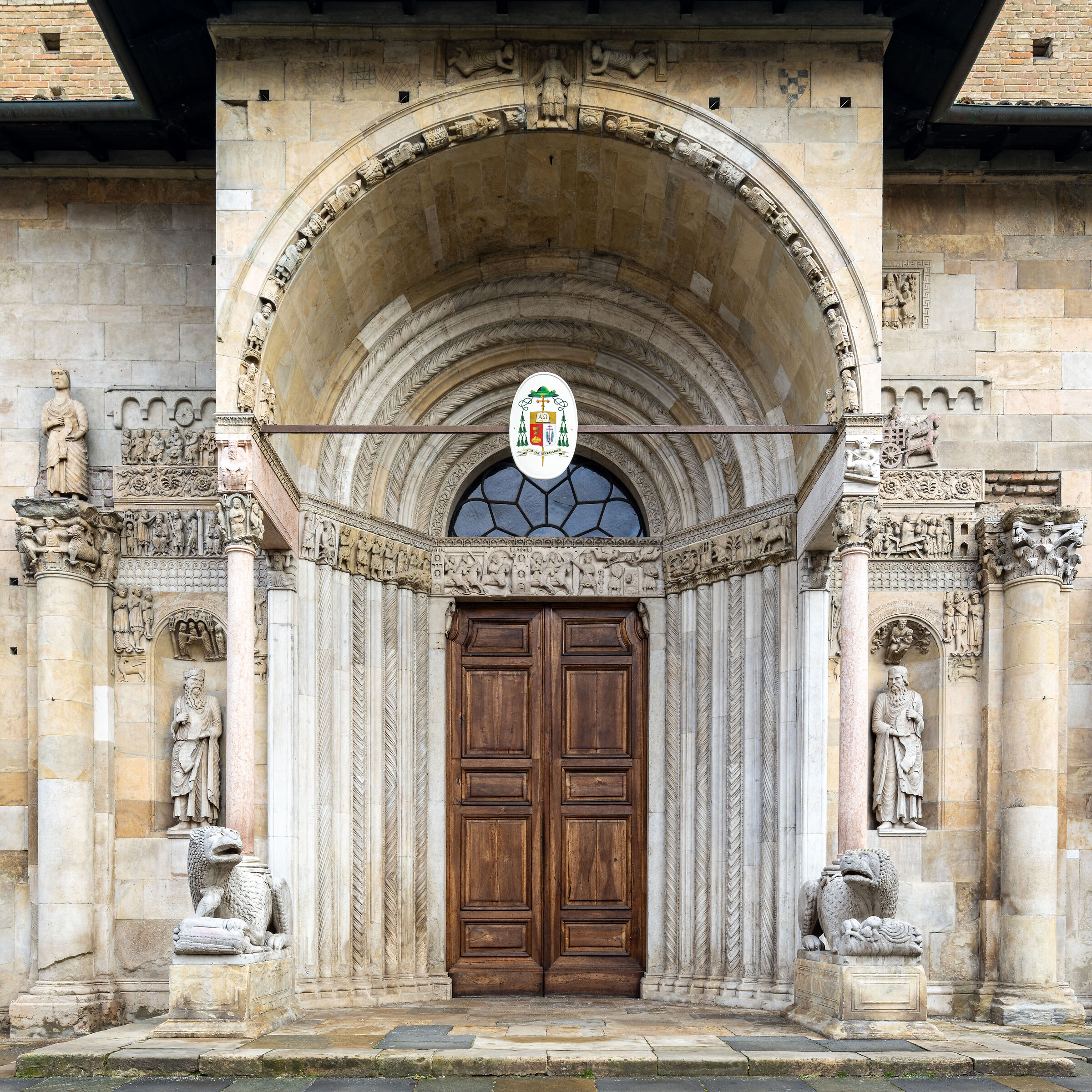 Antelami, portale centrale del Duomo di Fidenza