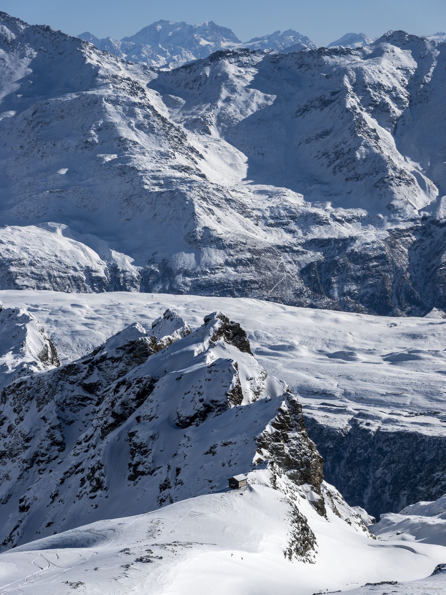 From the top of Val Loga