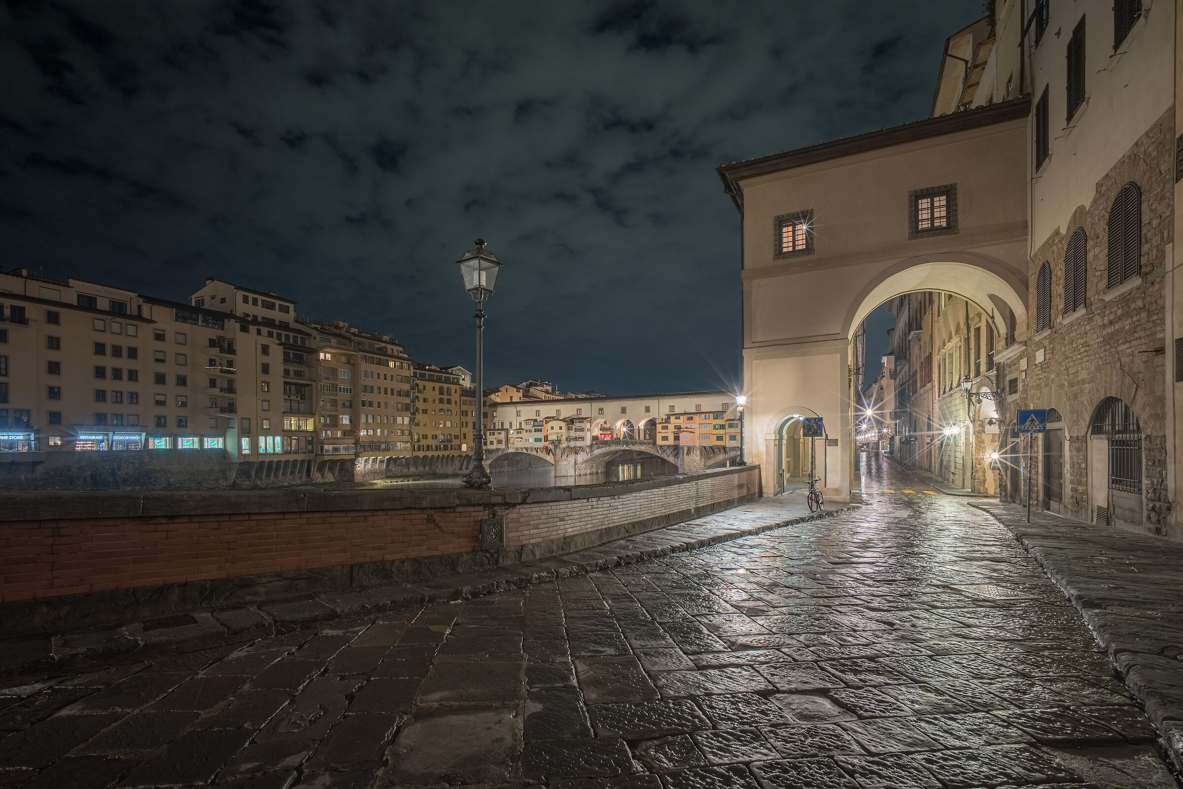 Firenze Ponte Vecchio e Corridoio Vasariano