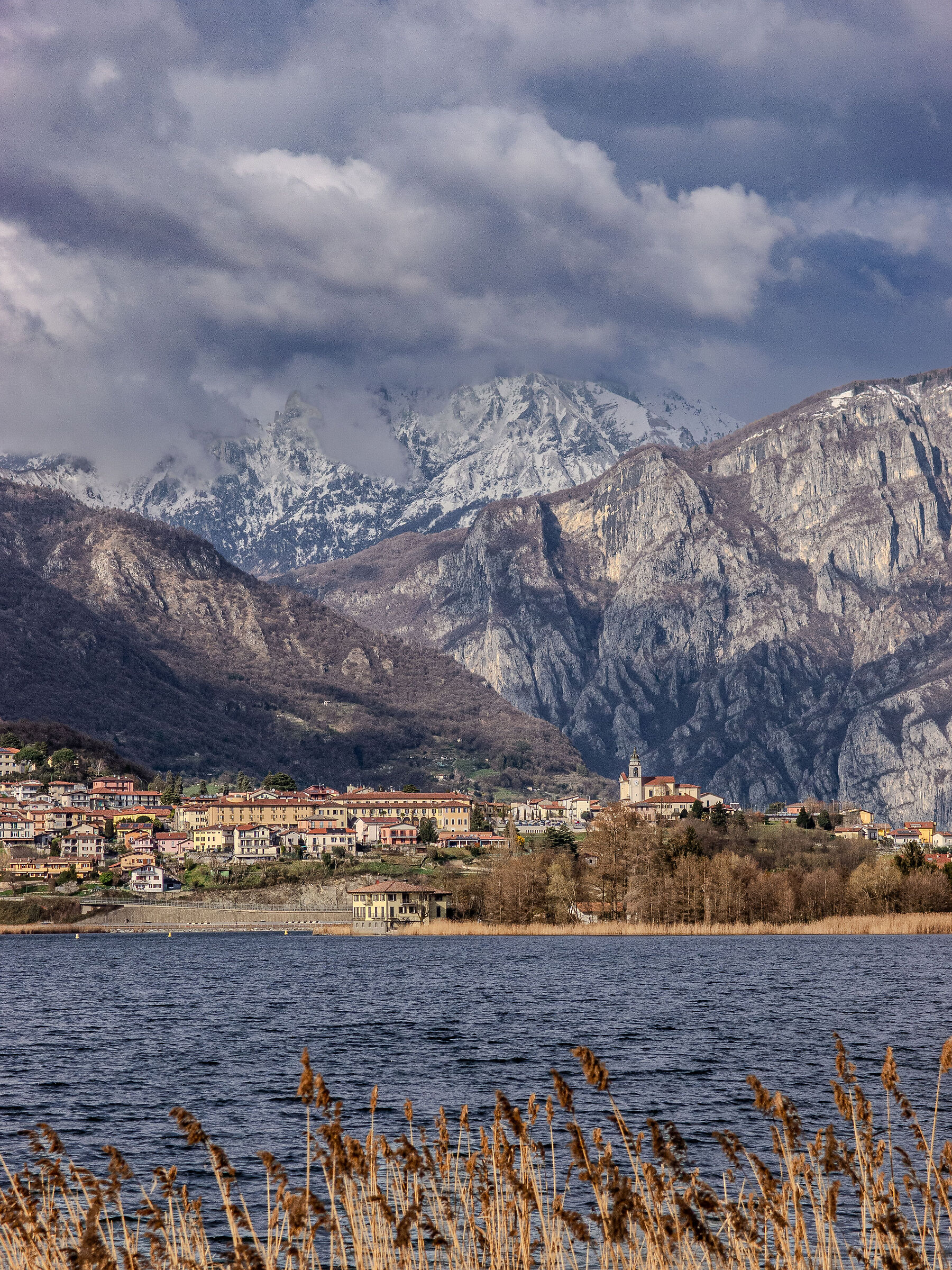 Lake Annone on a late winter day...