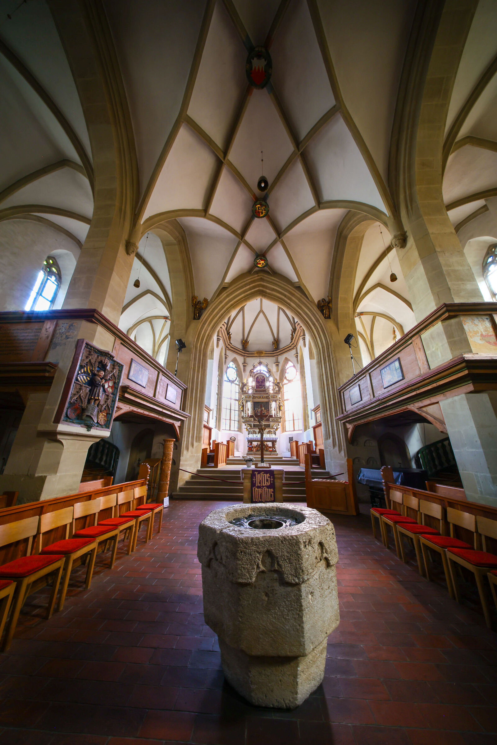 Taufbecken Kirche Weikersheim