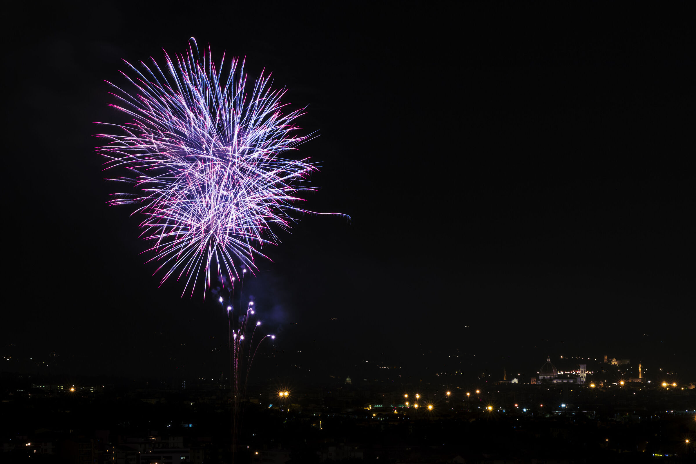 Fuochi d'artificio a Sesto Fiorentino