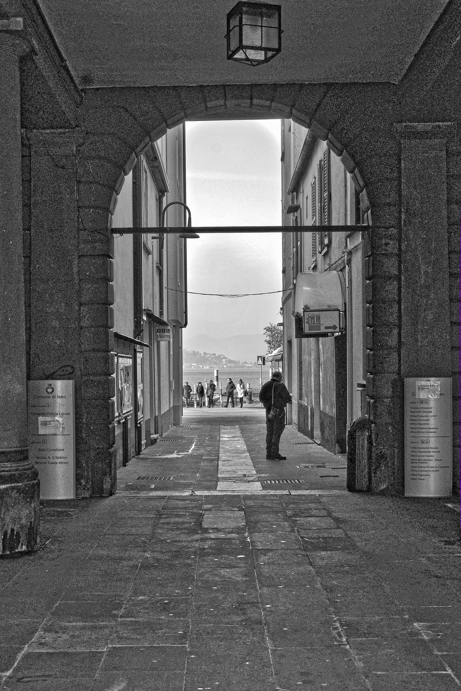 Iseo - verso il porto