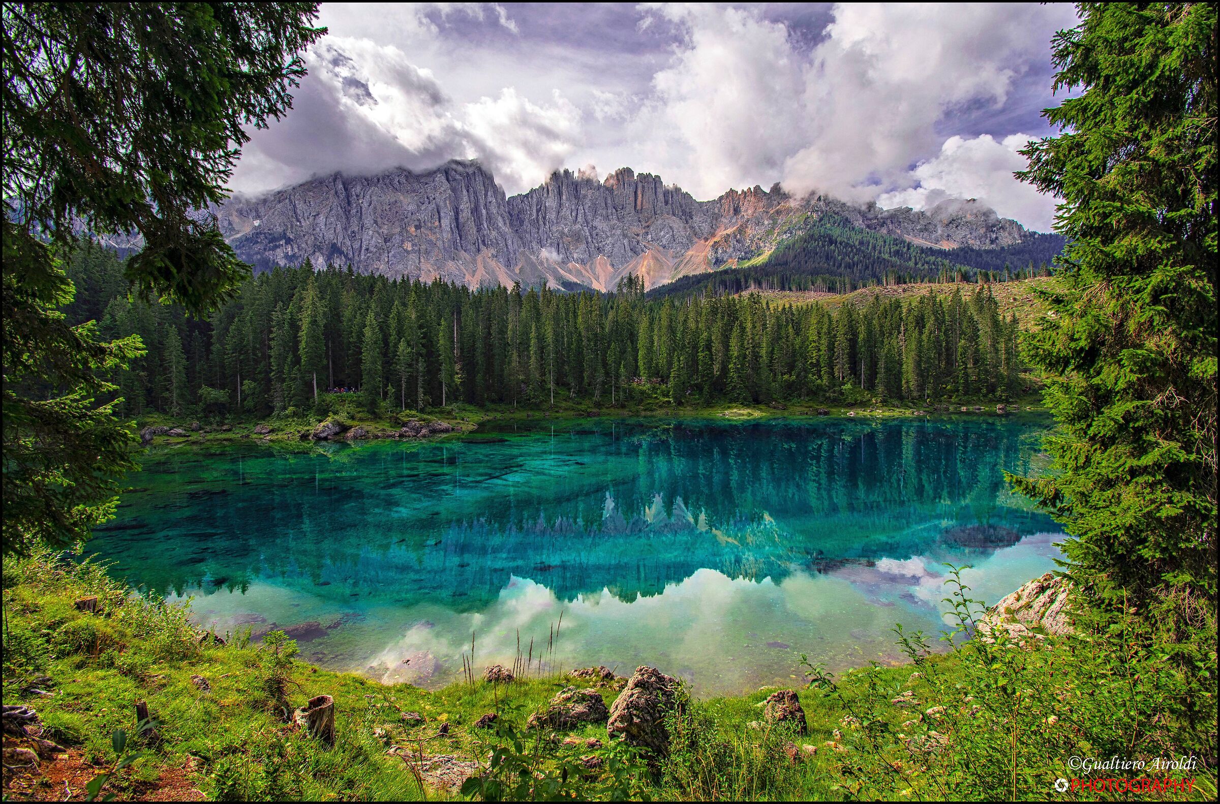Lago di Carezza e Latemar