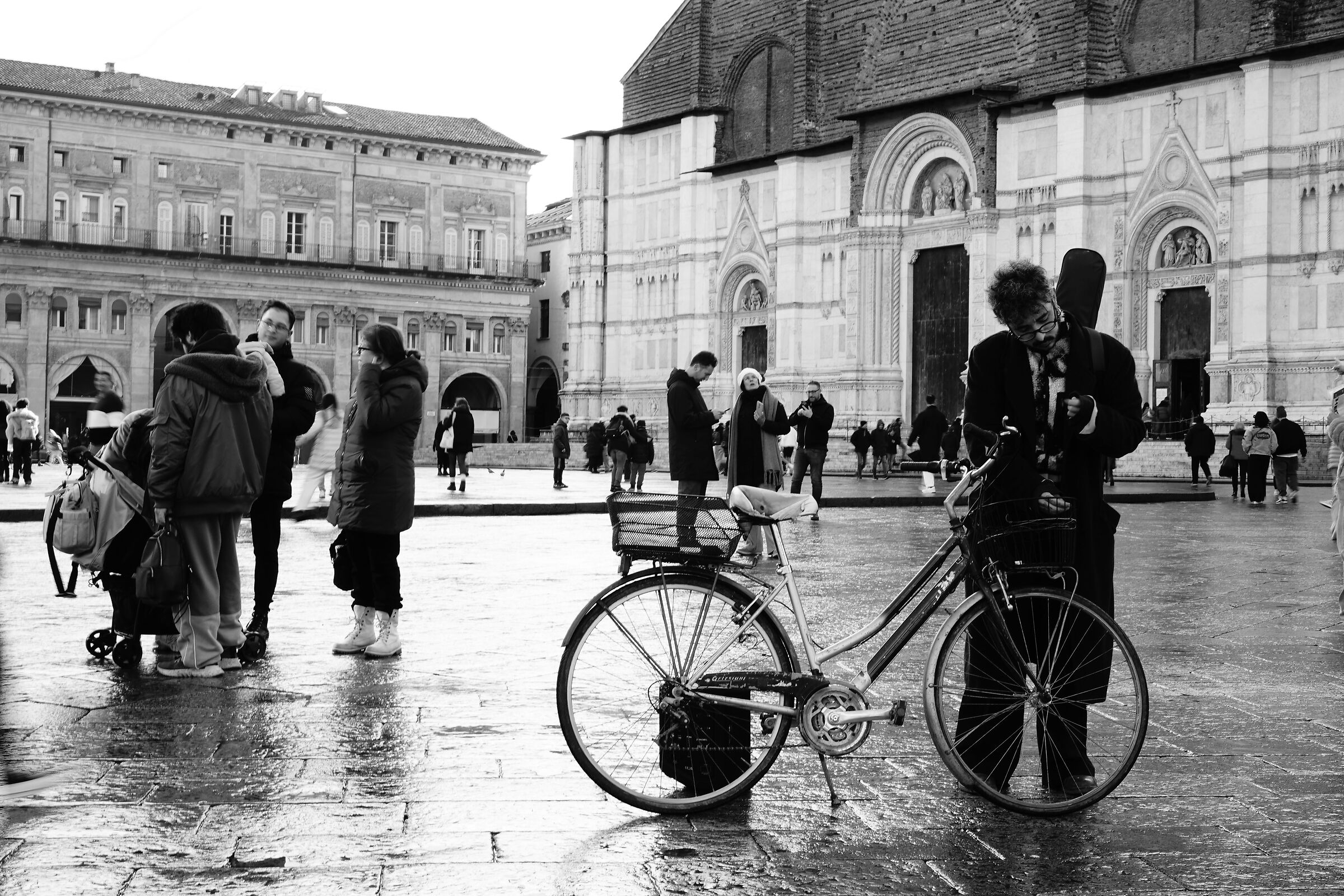Preparazione del palco