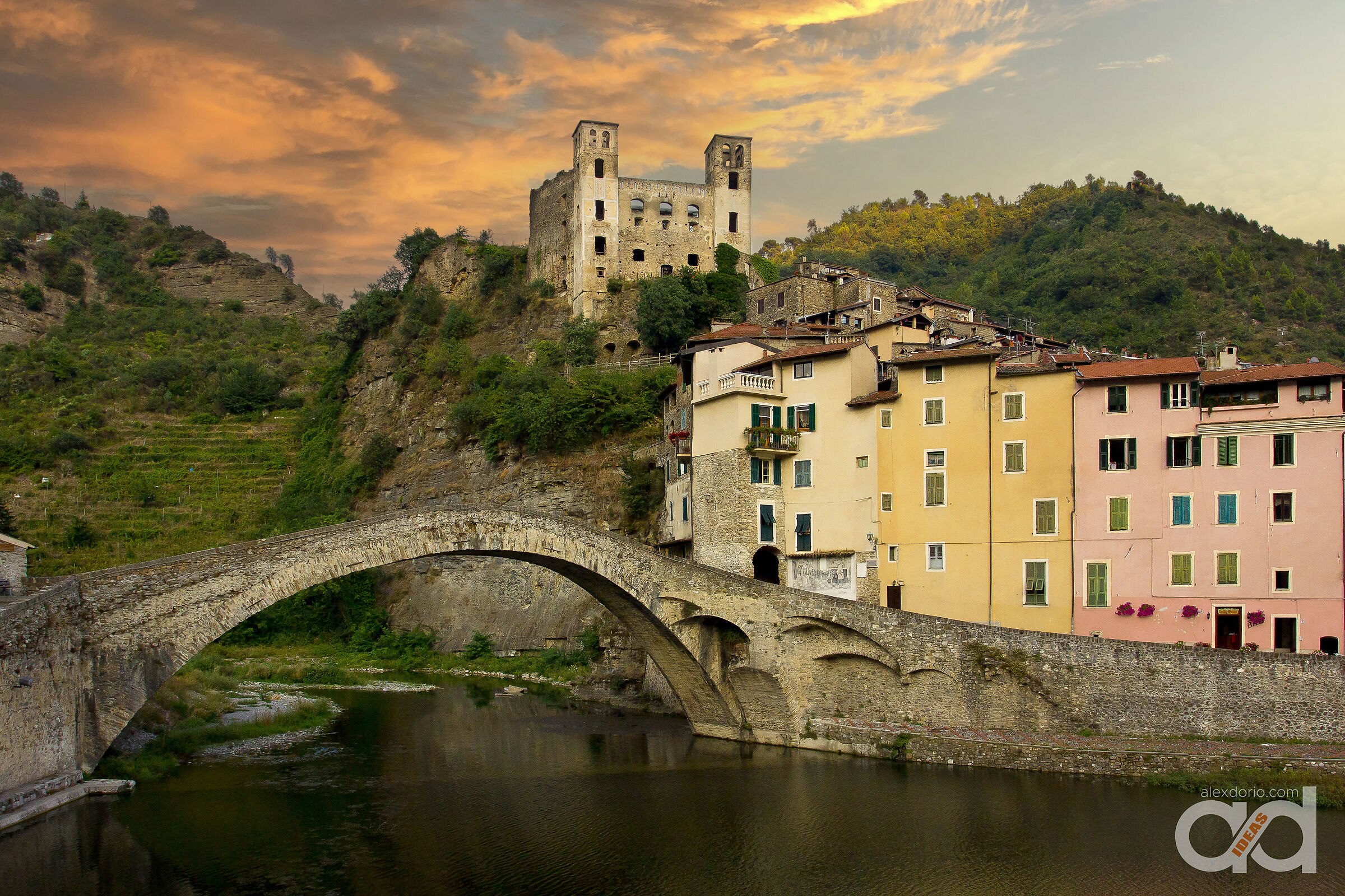 Ponte e Castello dei Doria - Dolceacqua
