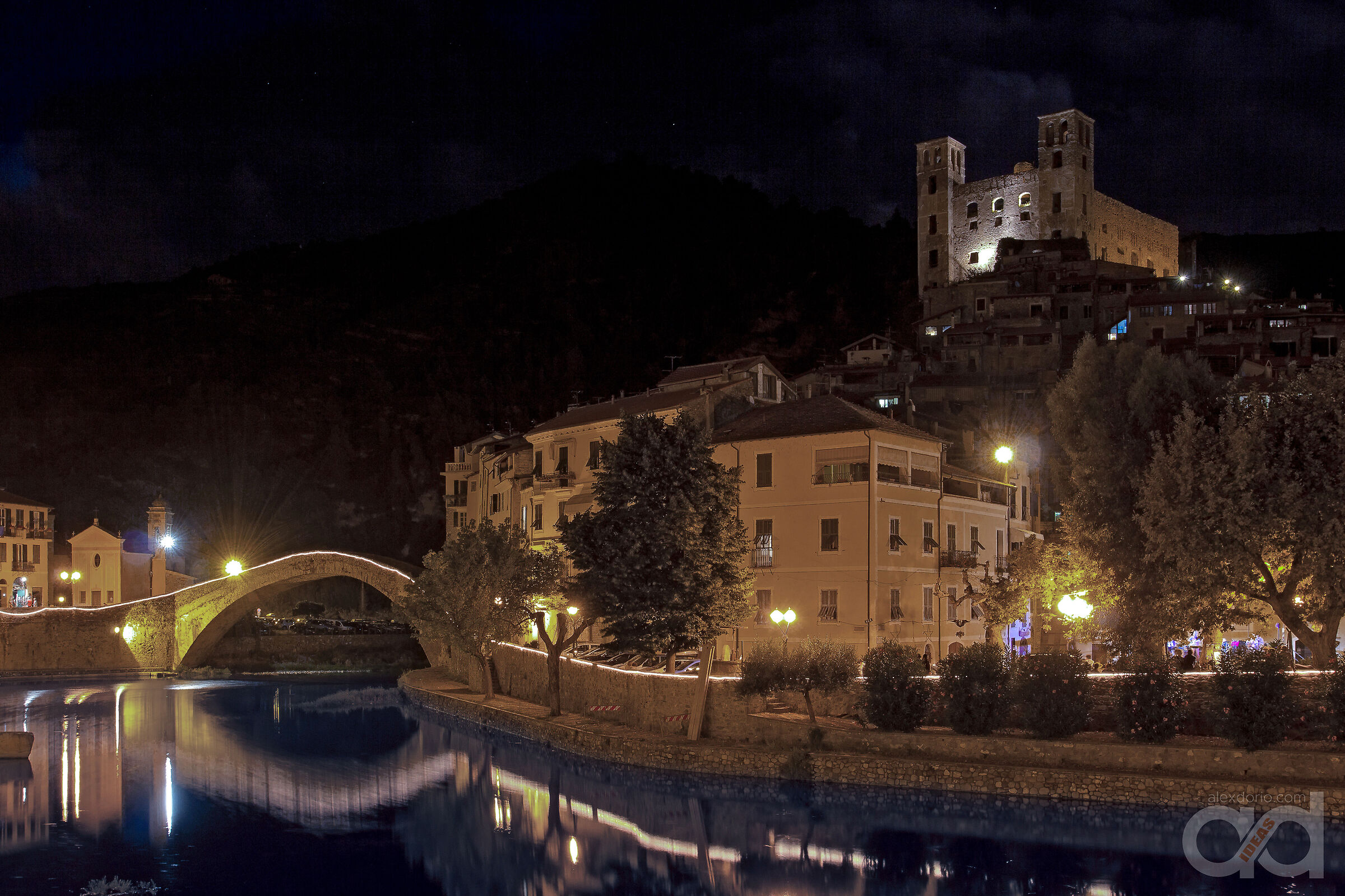 Dolceacqua by night