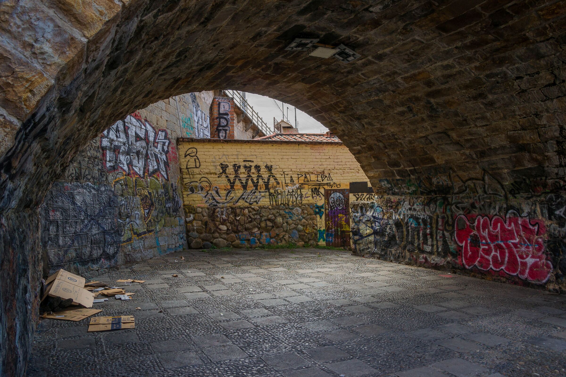 Sleeping Rough Under the Broken Bridge