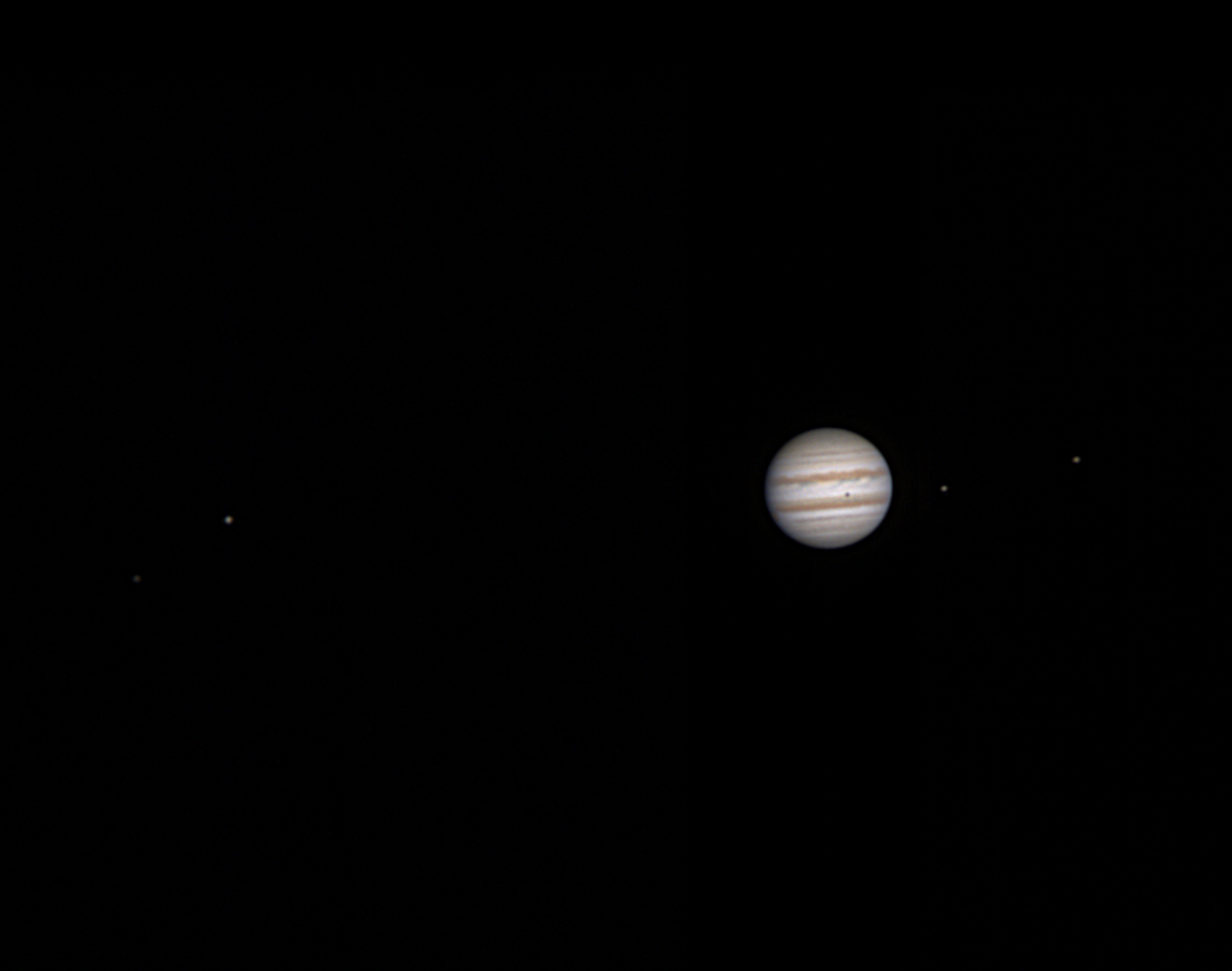 Giove e i satelliti medicei