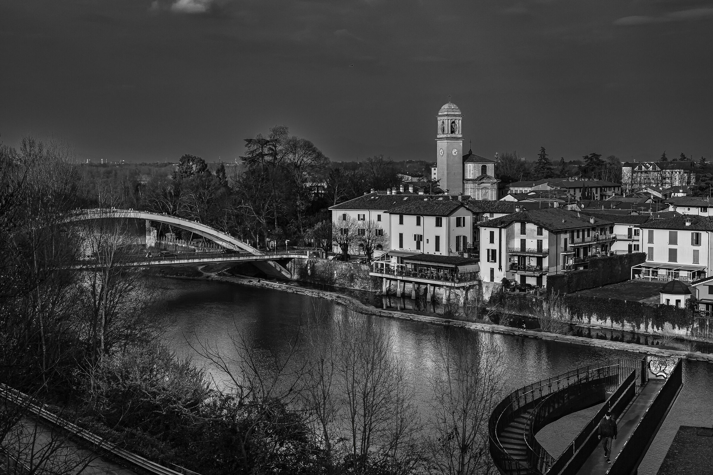 A quick shot in the village