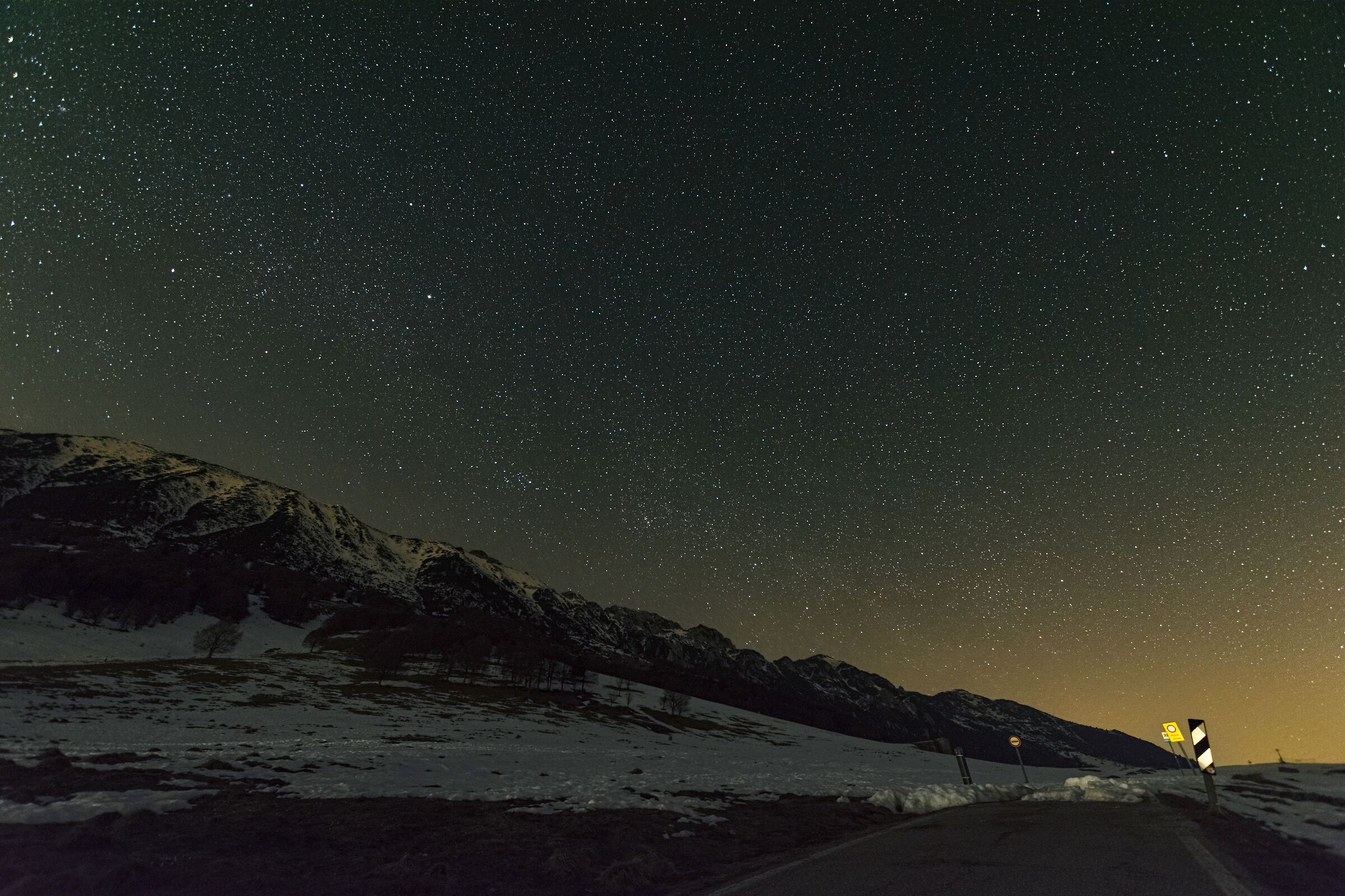 Stellata sul Monte Baldo