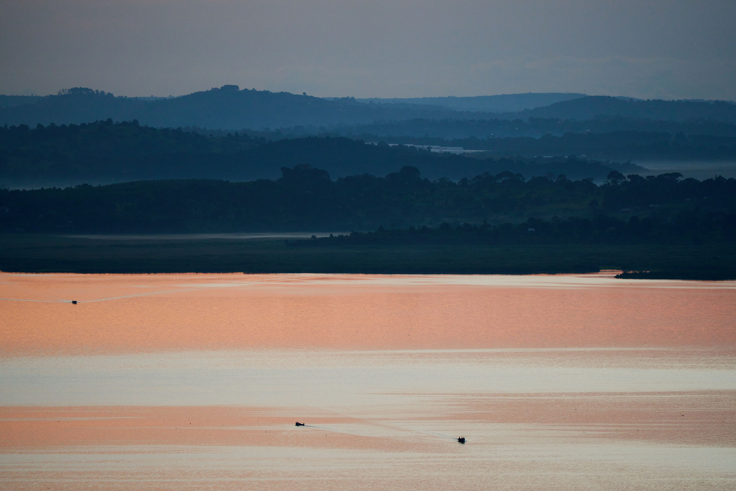 Sunrise over Lake Victoria
