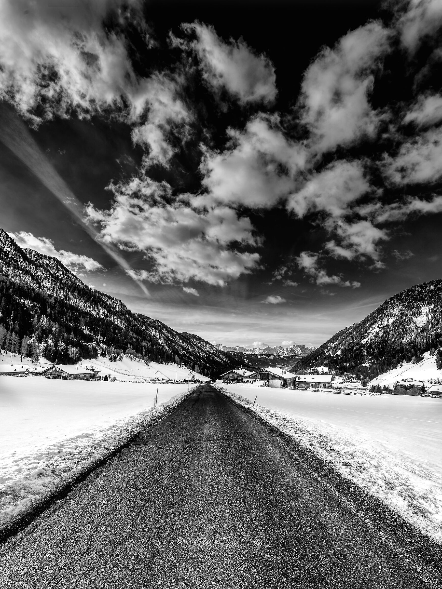 The path to the valley