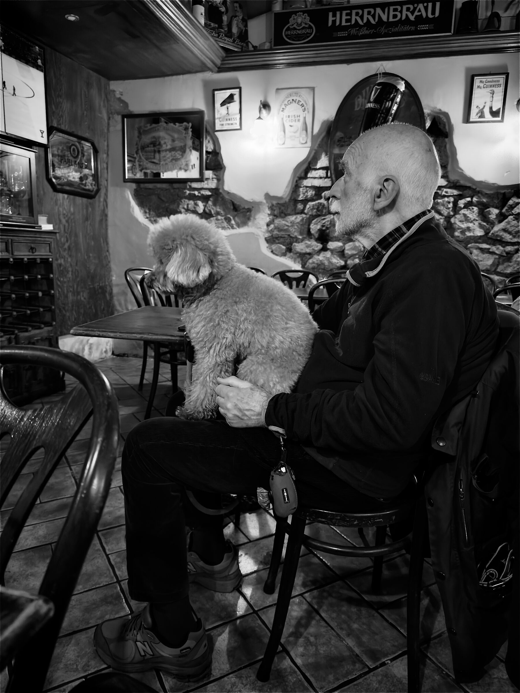 Un cliente di un pub