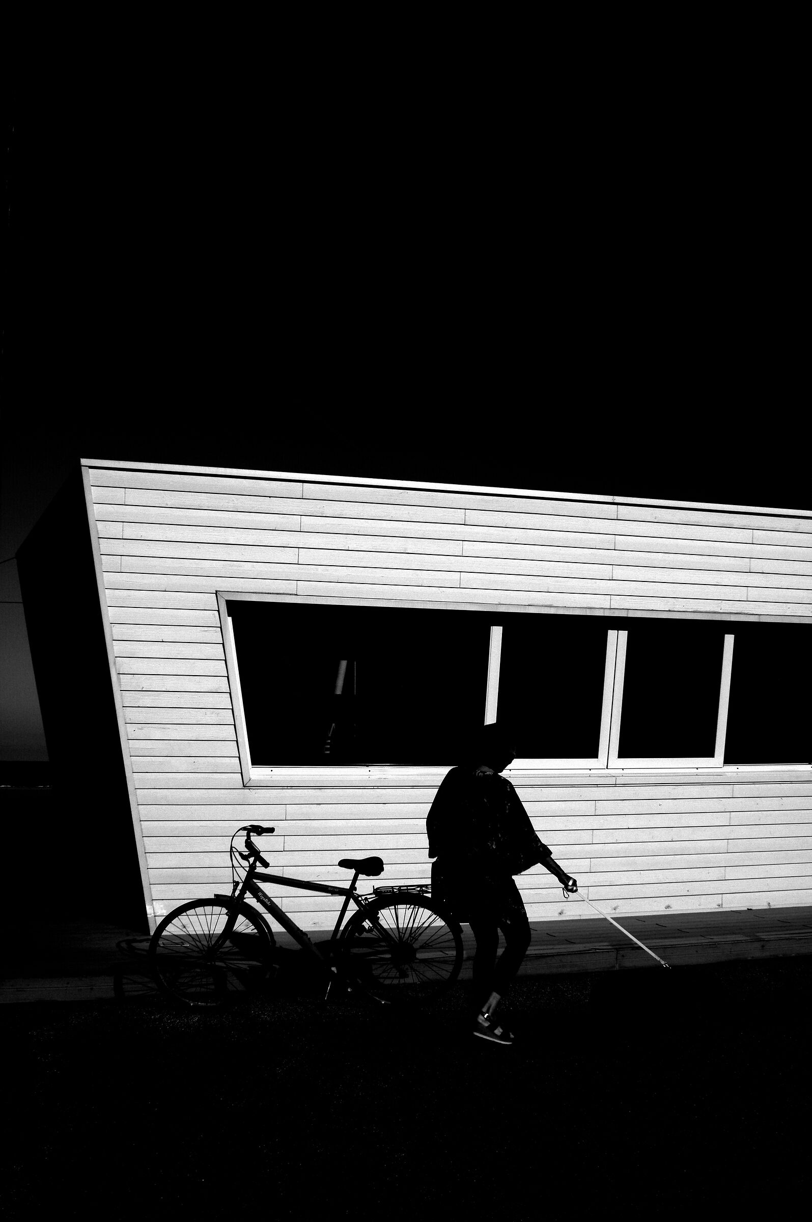 Black on White