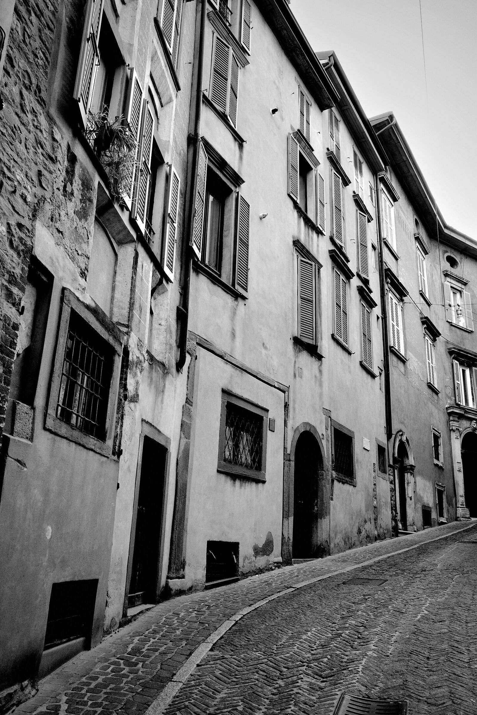 Camminando a Bergamo alta