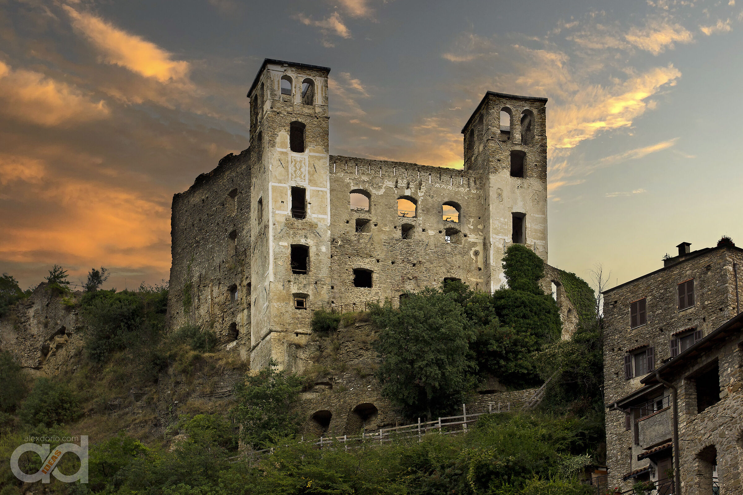 Il castello dei Doria a Dolceacqua